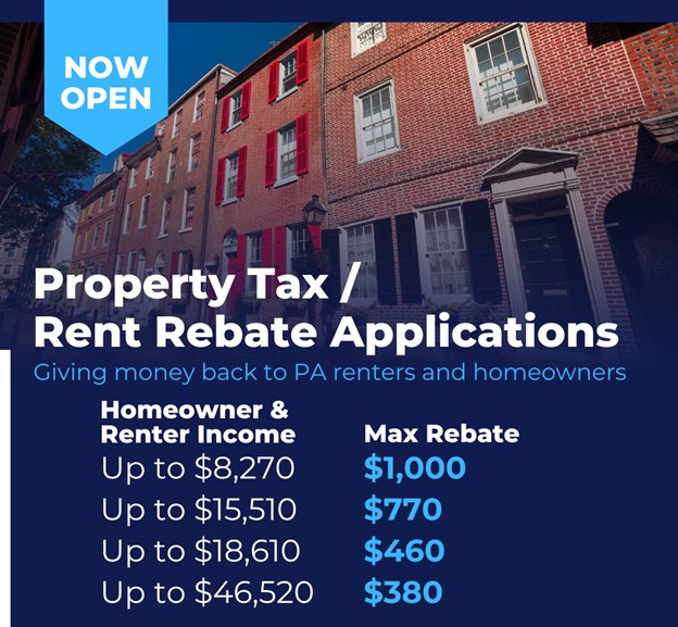 Rep. - If you are looking for a rebate on property taxes or rent paid ...