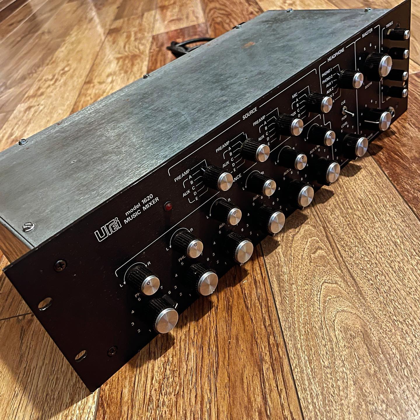 Urei 1620 mixer rebuild and upgraded for a client.