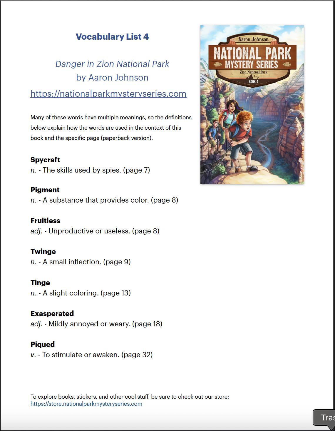 Adventure in @zionnps Zion... - National Park Mystery Series | Facebook