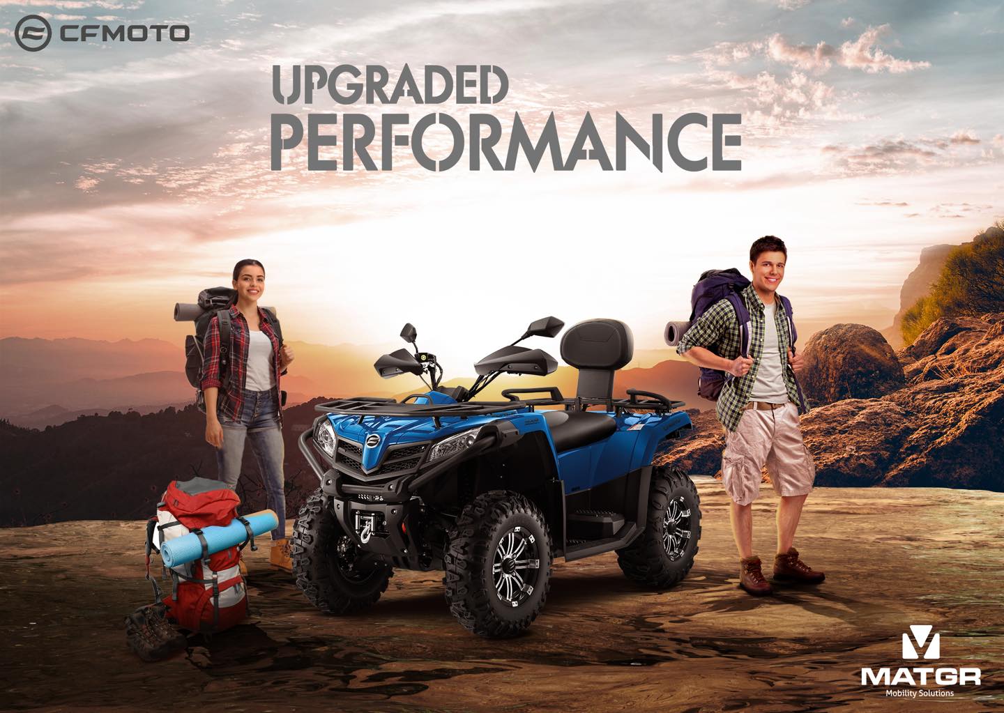MATGR - #CFMOTO CFORCE 450L with upgraded performance will... | Facebook