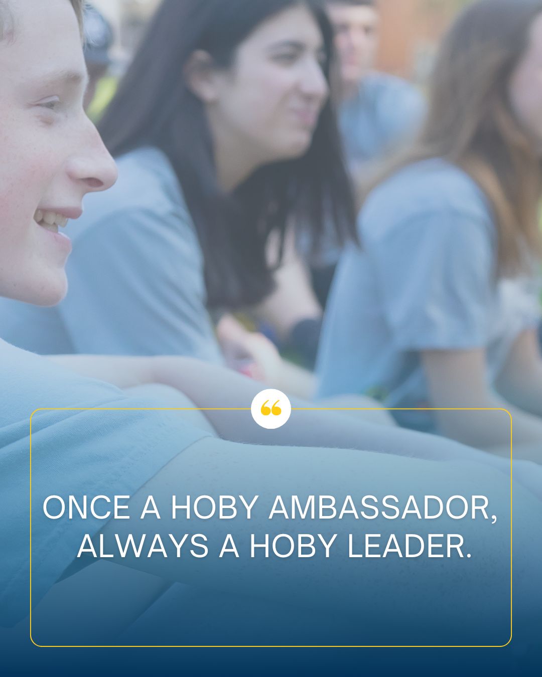 Alabama HOBY - 💭 Once a HOBY ambassador, always a HOBY... | Facebook