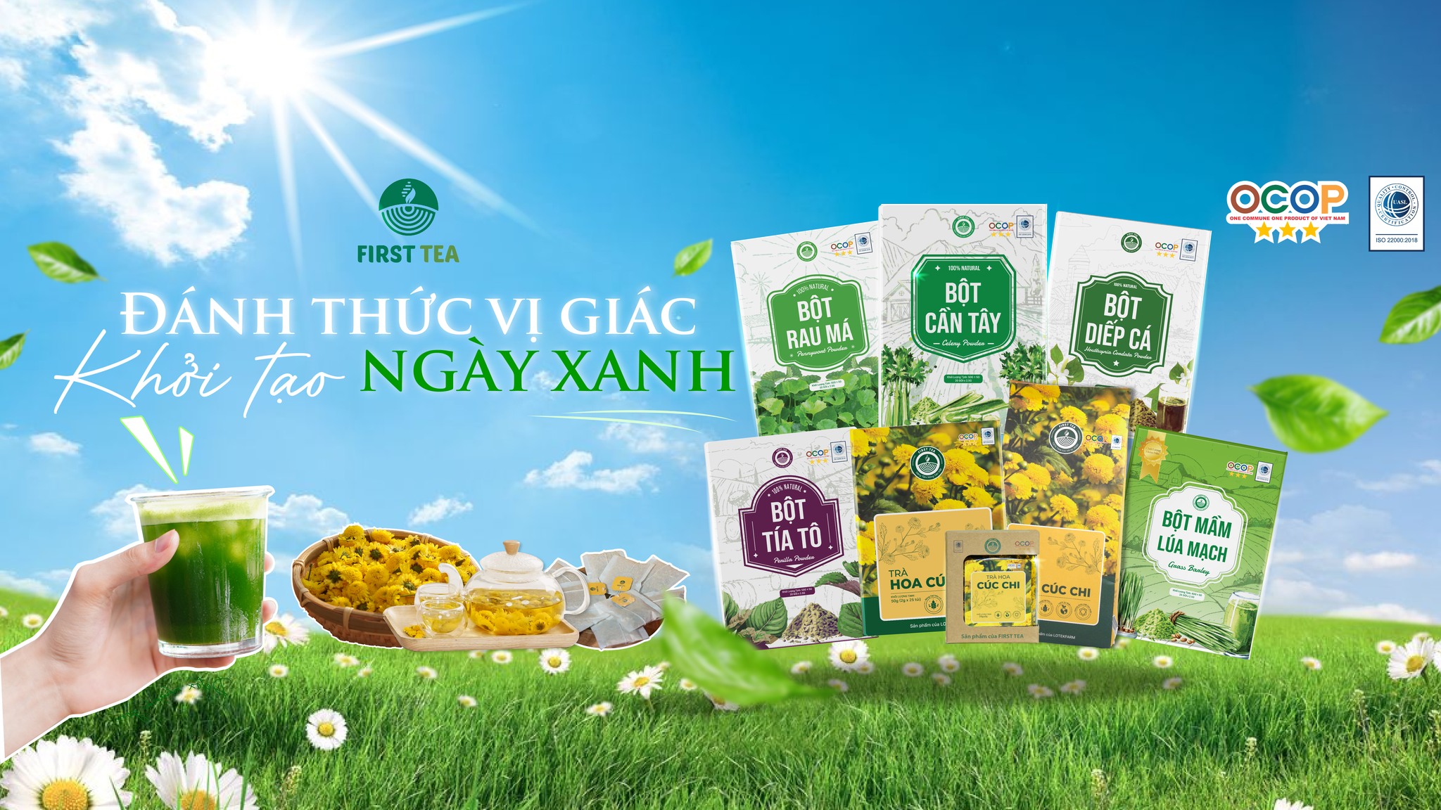 Trà Thảo Mộc First Tea | Hanoi
