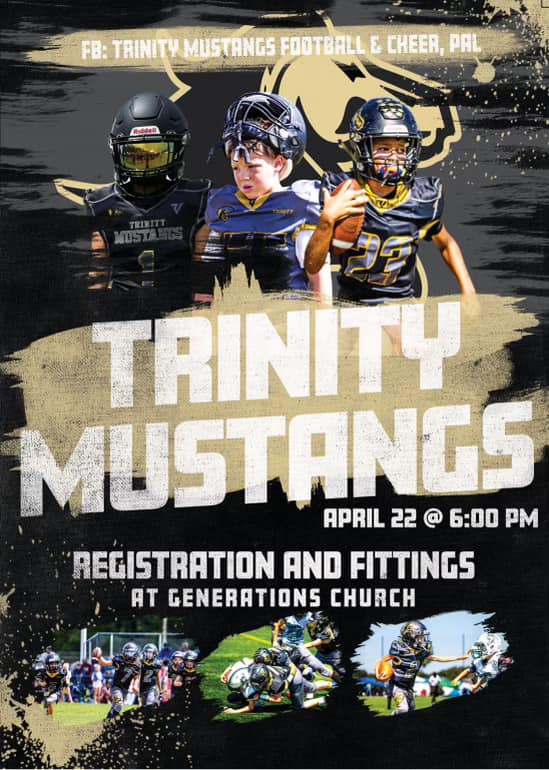 Trinity Mustangs Football & Cheer, PAL | Trinity FL
