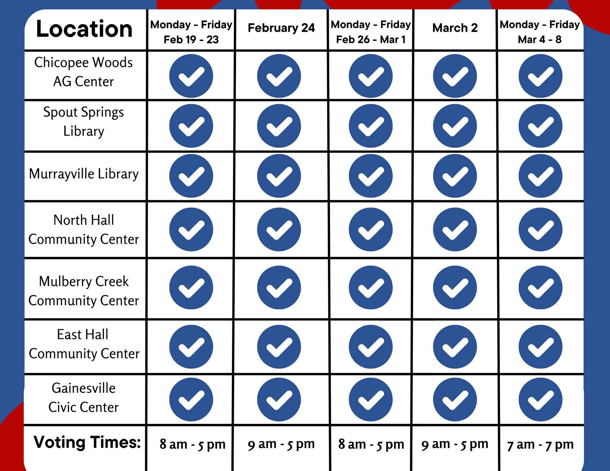 🗳️ It's time to vote! Check... - Hall County Library System