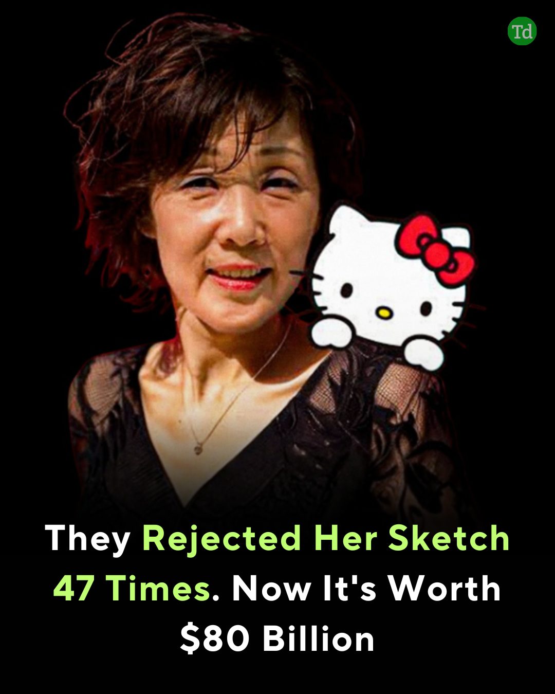 Hello Kitty, also known by her full name Kitty White, is a