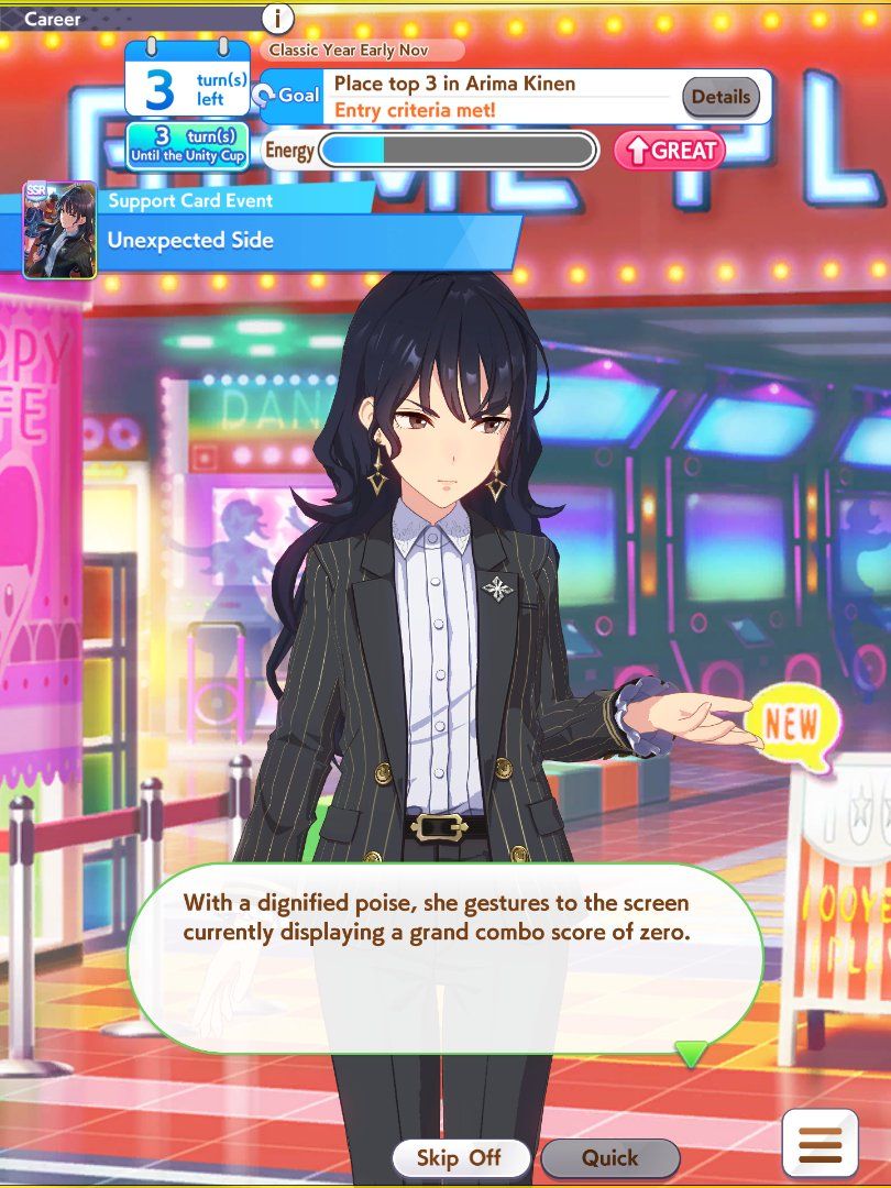 My first run in Unity Cup was with the Riko support card. I really ...