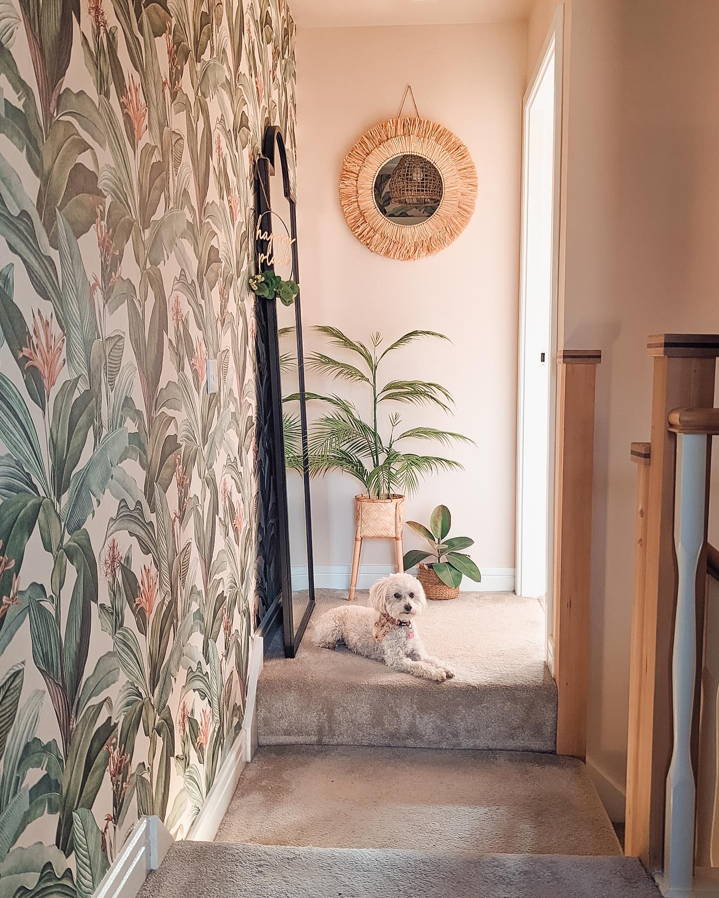 Hovia - ☀️🤍👏 Tropical hallway inspiration with... | Facebook