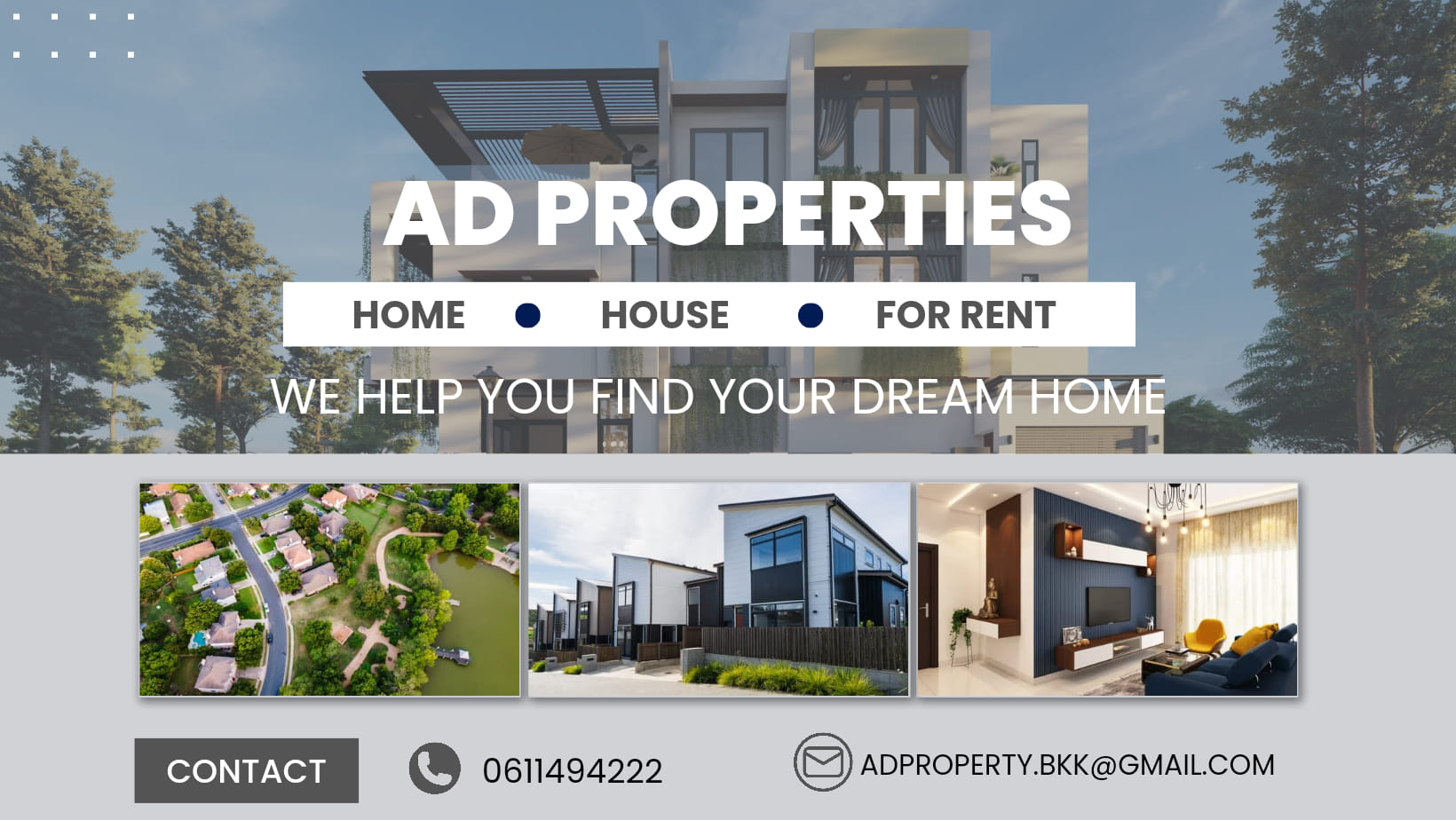 AD properties บ้านเดี่ยวให้เช่าในกรุงเทพ