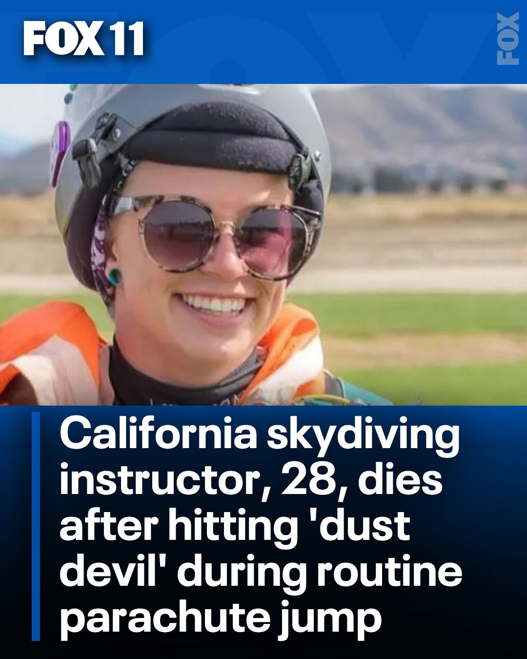 Skydive Perris instructor Devrey... - FOX 11 Los Angeles