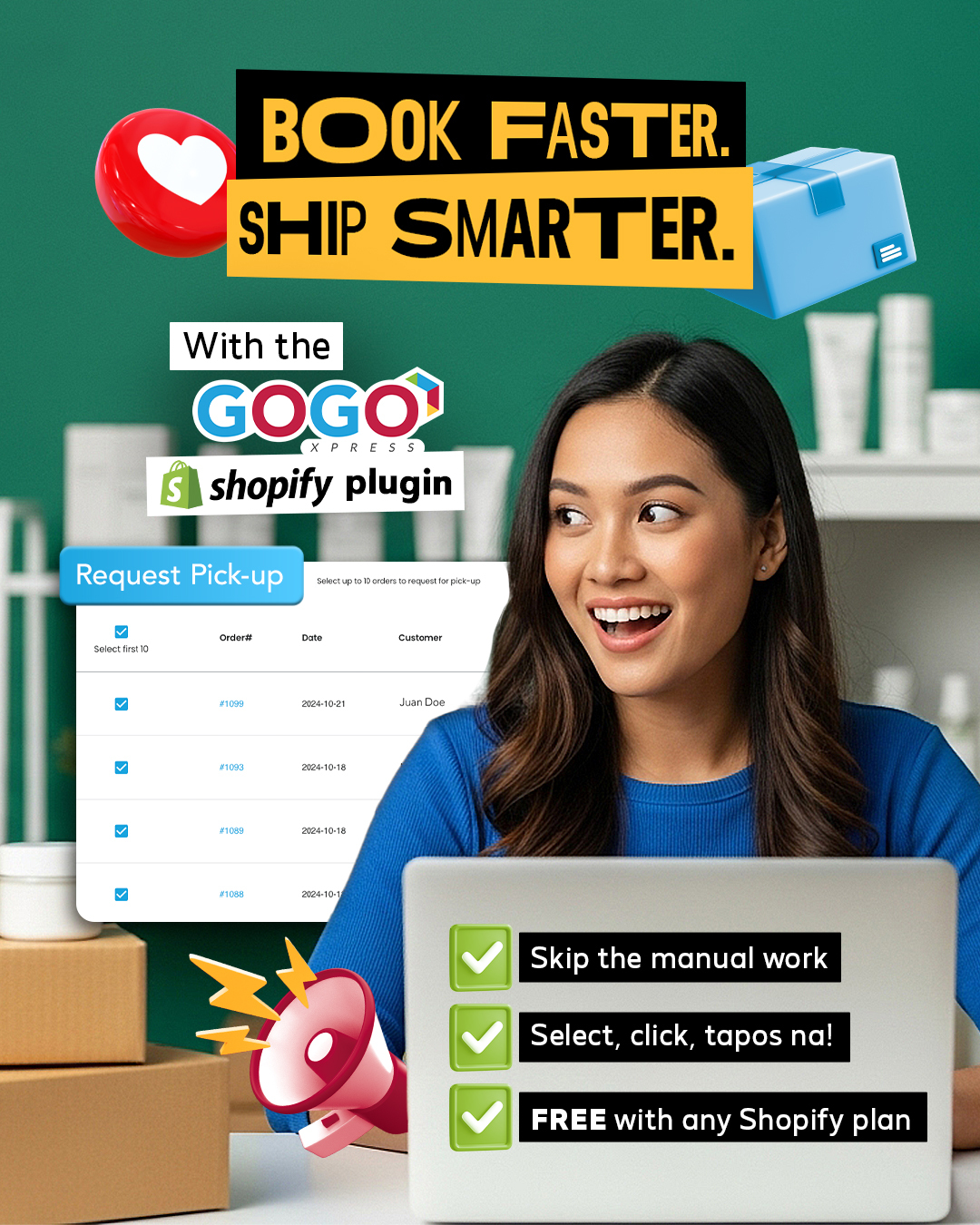 GoGo Xpress - Book faster. Ship smarter! Say goodbye to... | Facebook