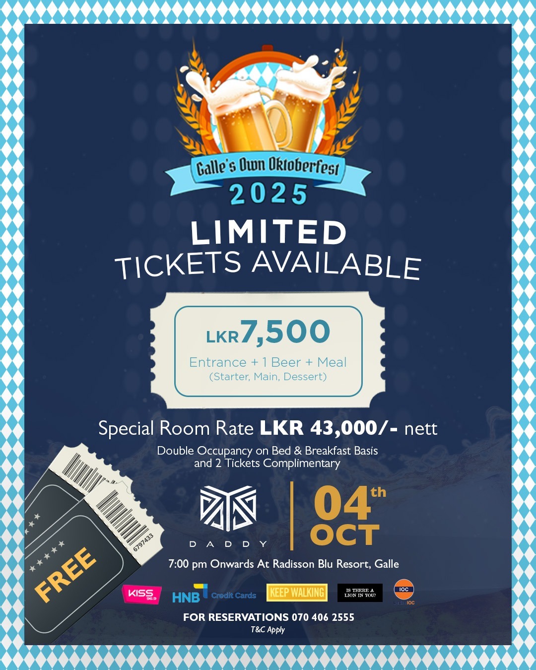 Pulse - Galle’s Own Oktoberfest 2025 takes over Radisson... | Facebook