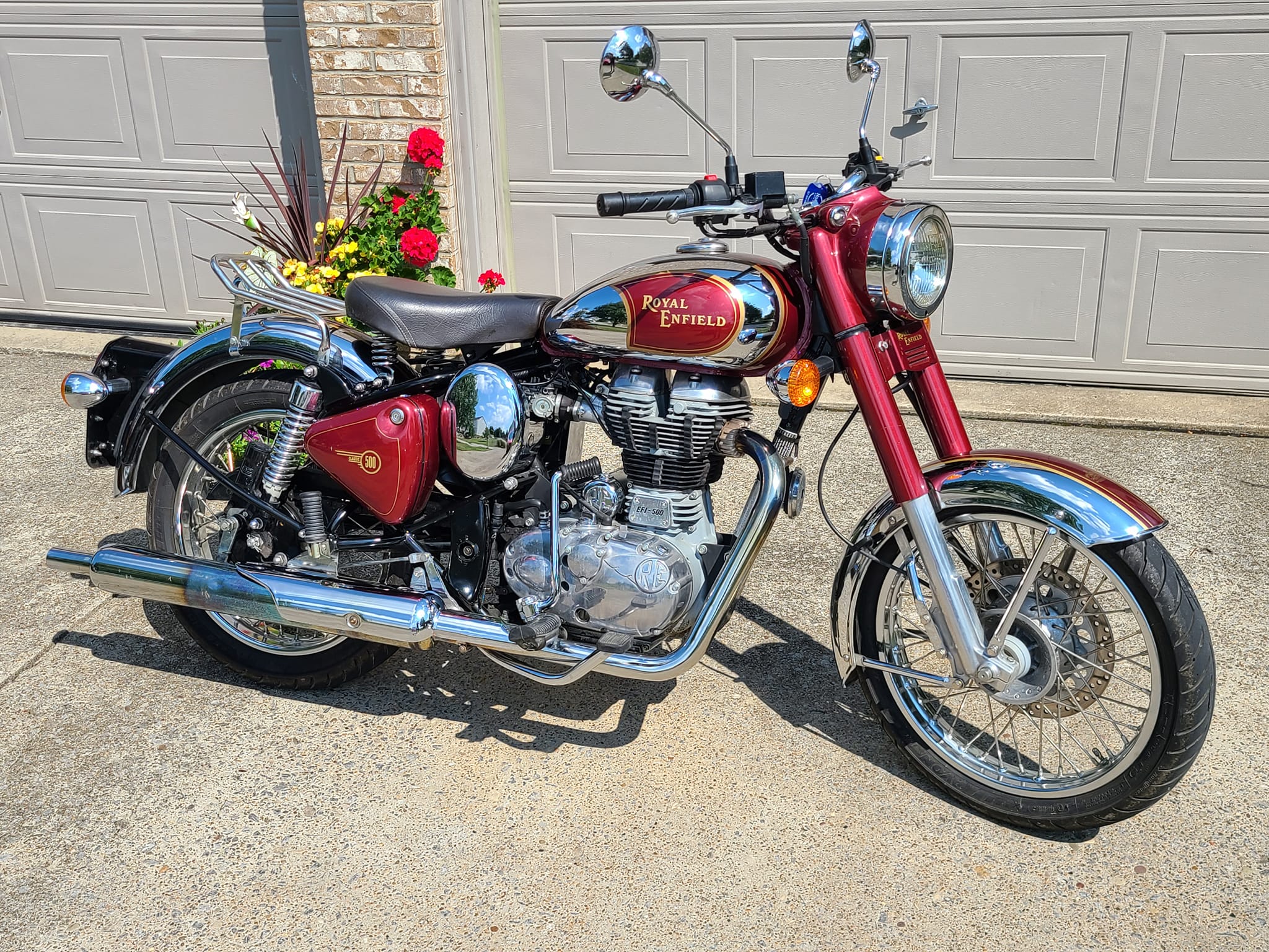 Modified 2015 Royal Enfield C500 bike | San Mateo, CA