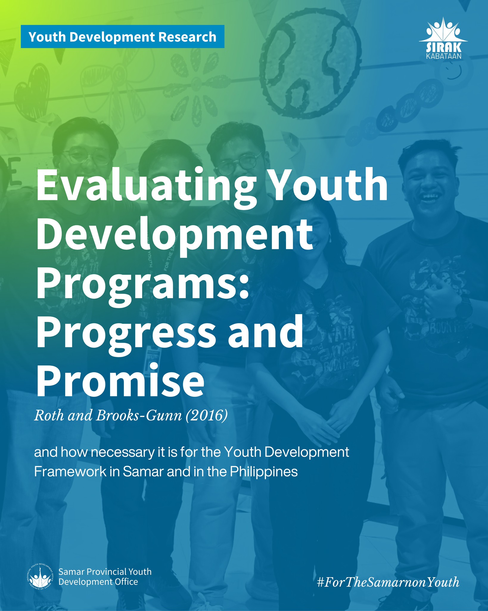 Samar - Youth development programs are developmentally appropriate ...