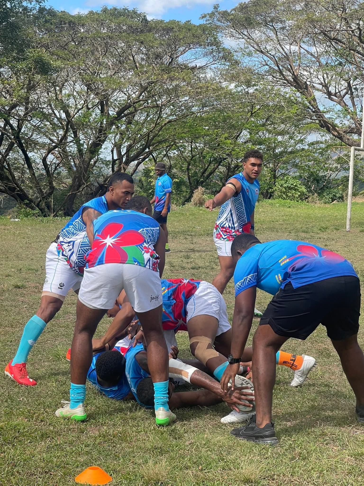 Lakeba - Jone Masi and Iosefo Namoce warmup vs Vatukoula in rd6 pics ...