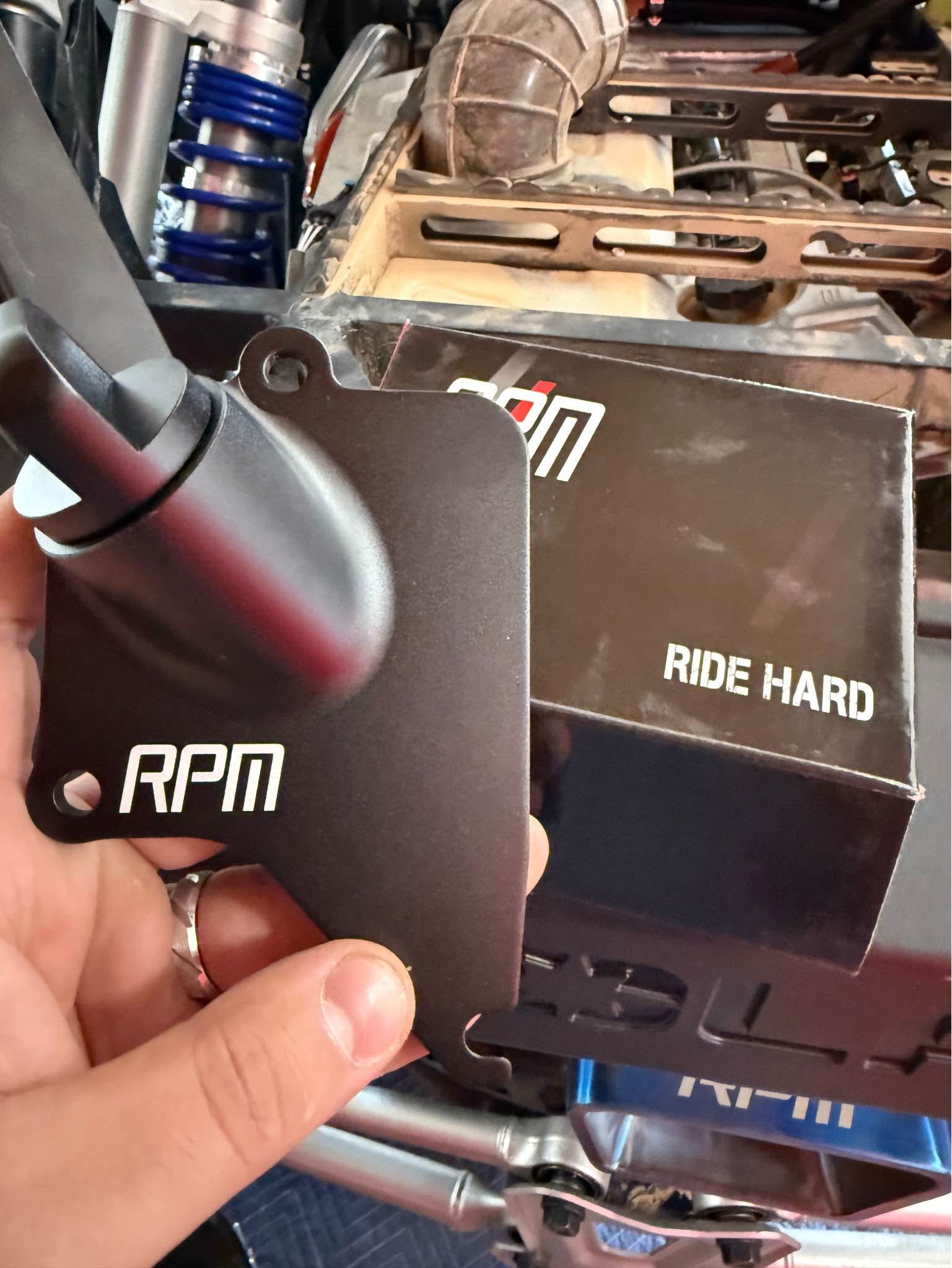 Rzr Pro R oil fill plate
