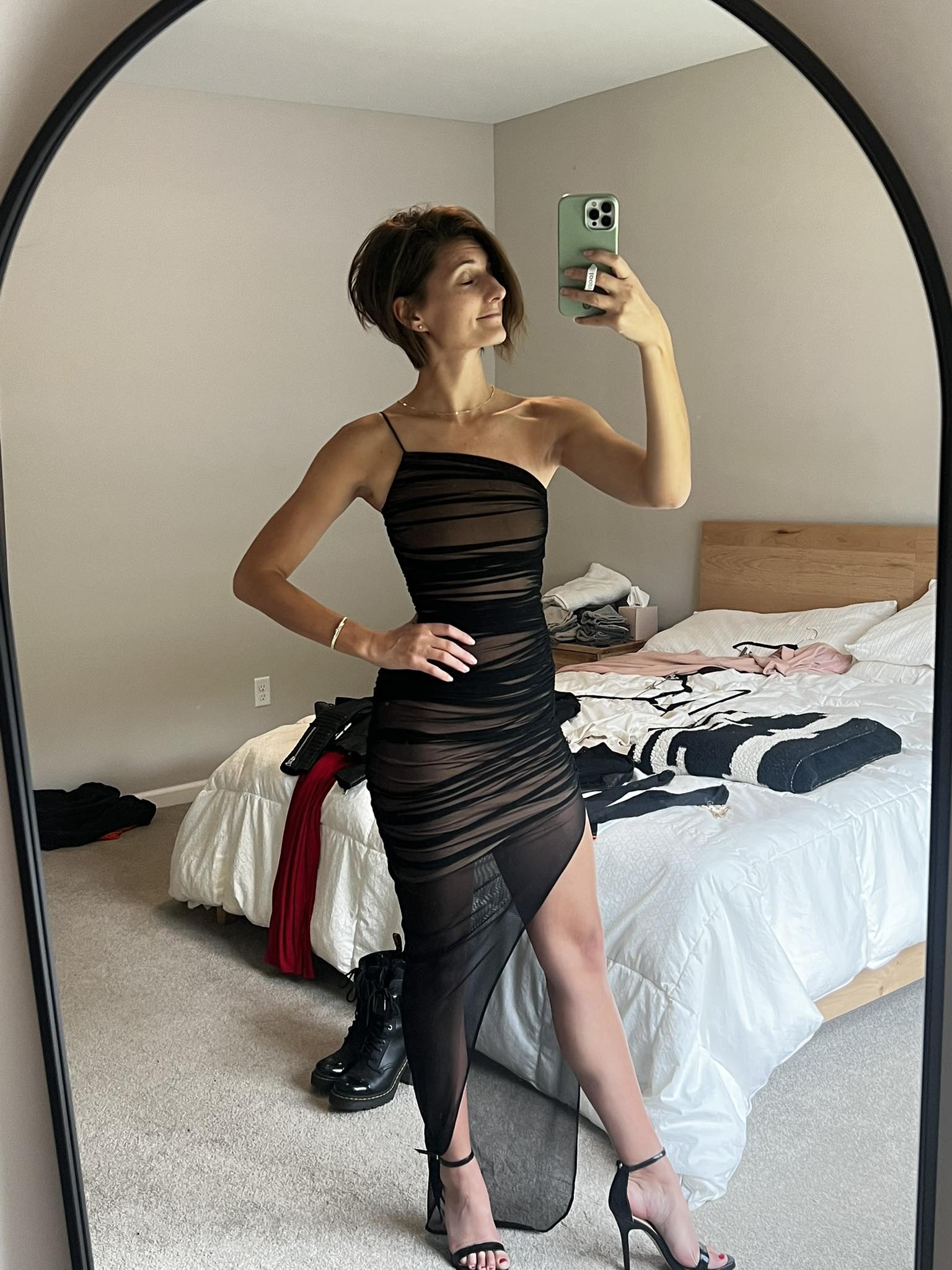 Wore this to my friends bridal shower and I got a lot of looks and I don't know why