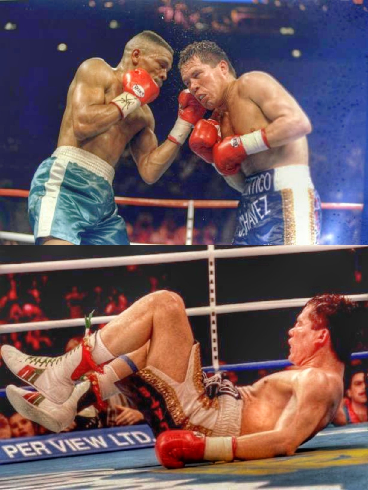 OnThisDay the first official defeat of Julio Cesar Chavez from