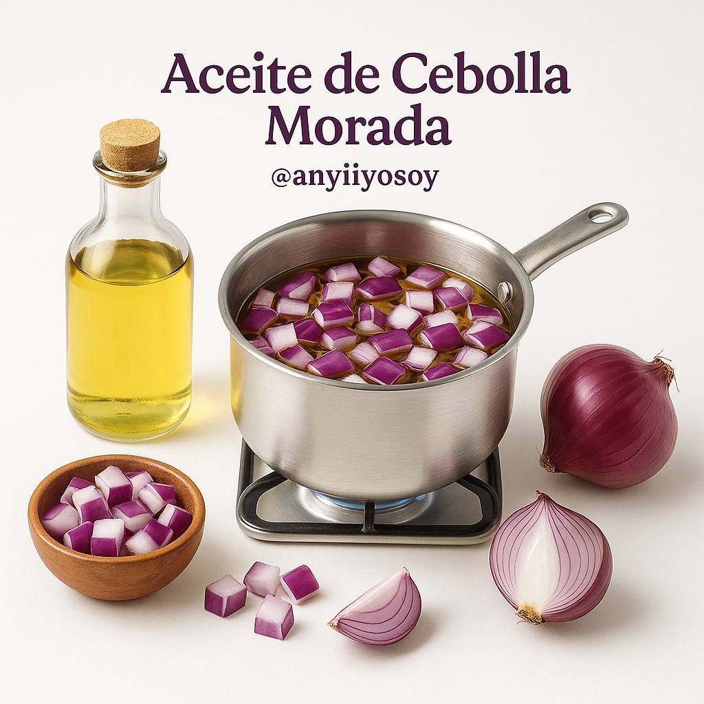 Anyii - Aceite de Cebolla Morada – Paso a Paso 1. Pela y lava una ...