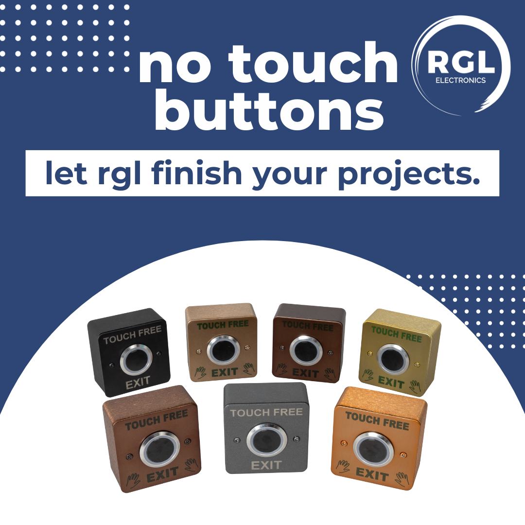 RGL Electronics - Our No Touch Buttons are now available... | Facebook