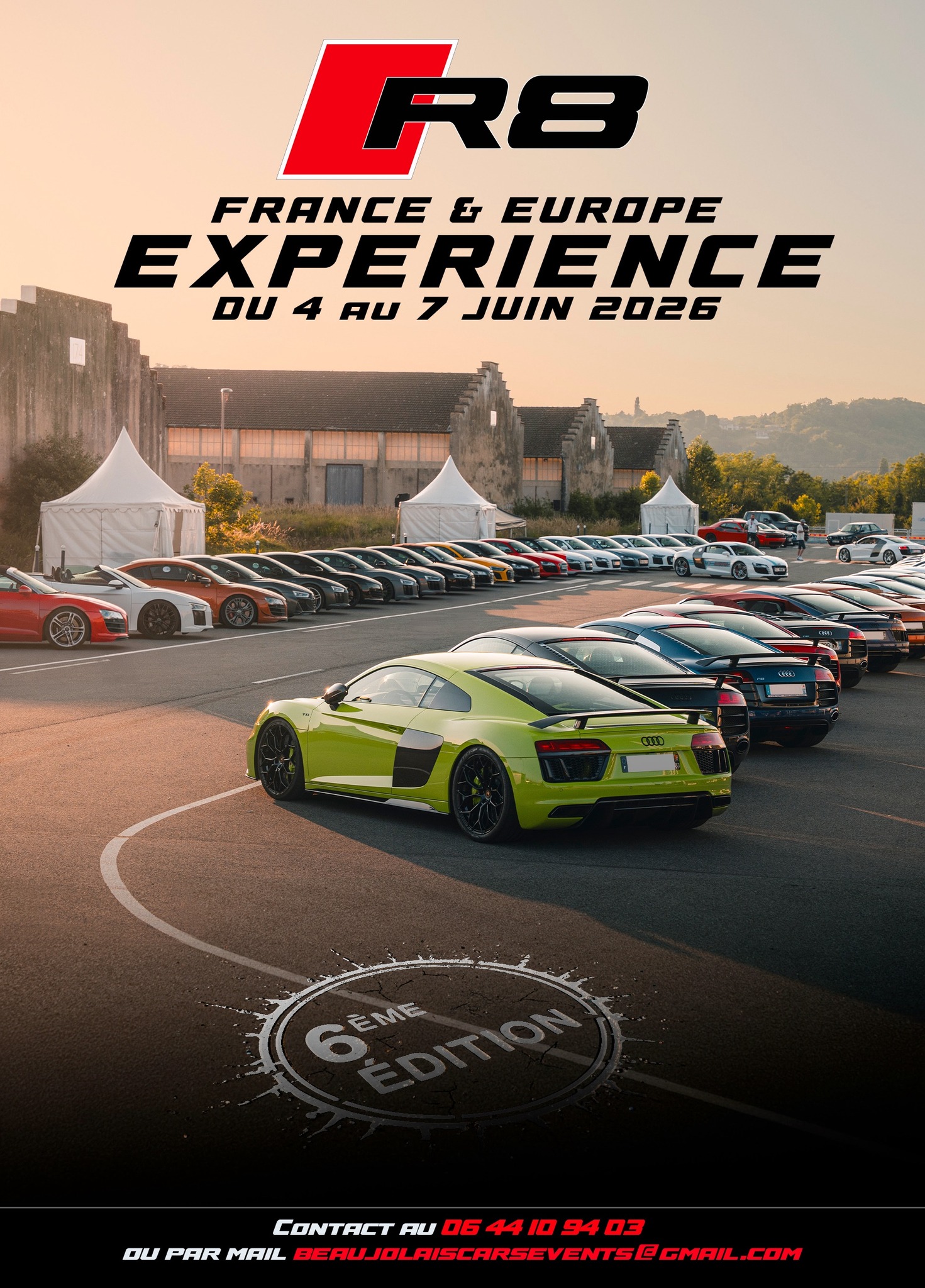 Audi R8 EXPÉRIENCE FR/EU #6