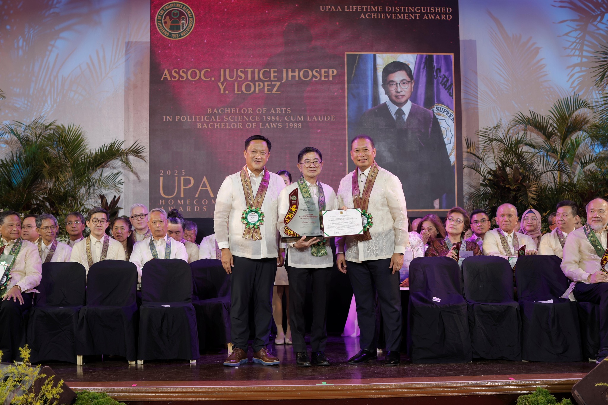 Supreme - #SupremeCourtPH Associate Justice Jhosep Y. Lopez was honored ...
