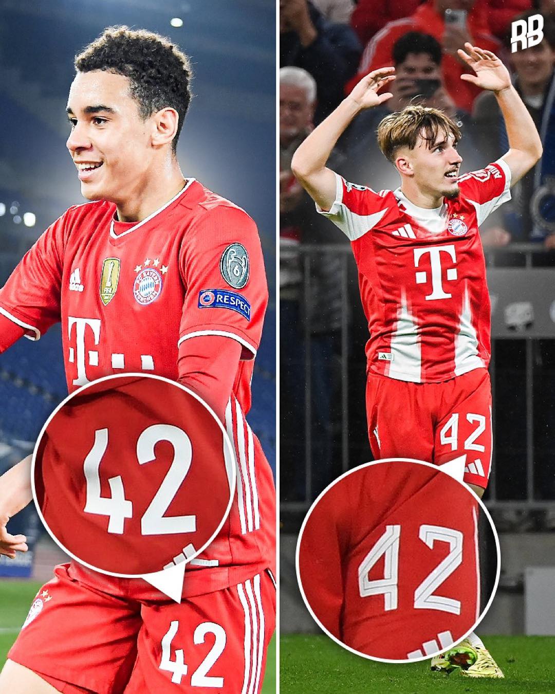 17 year-old Lennart Karl has just been given then number 42 shirt