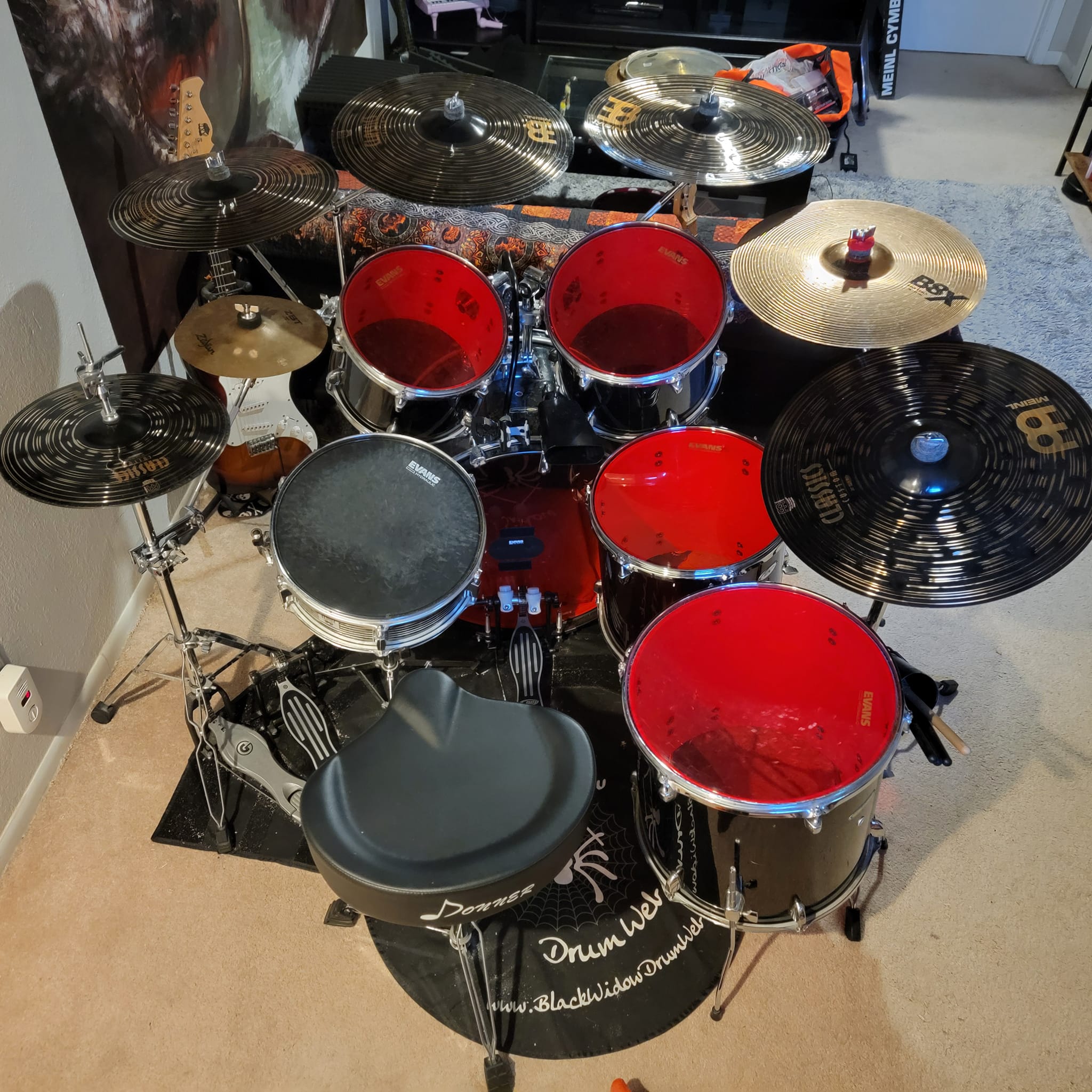 Drum kit upgrade and Pearl Joey Jordison signature snare