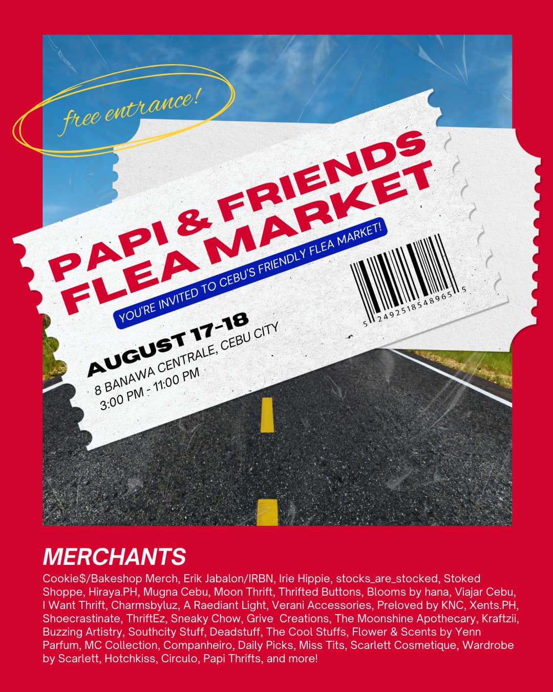Get ready, Cebu! The Papi &... - Papi and Friends Flea Market | Facebook
