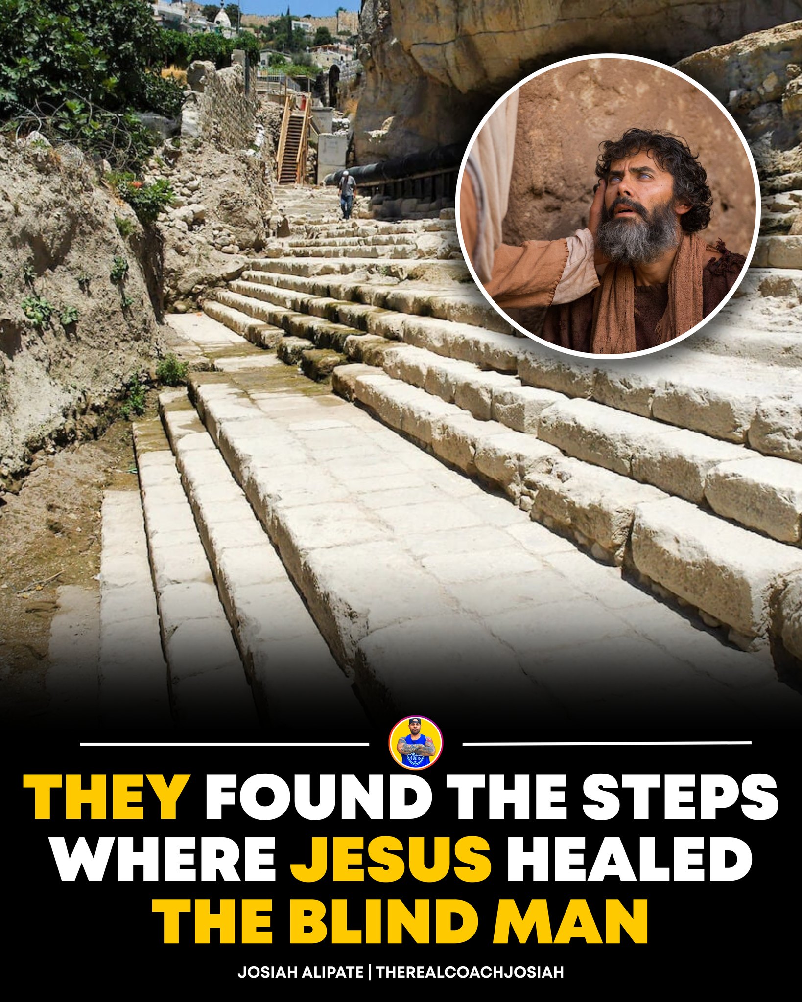 Josiah - 2,000 years buried. Now revealed. The original steps of the ...