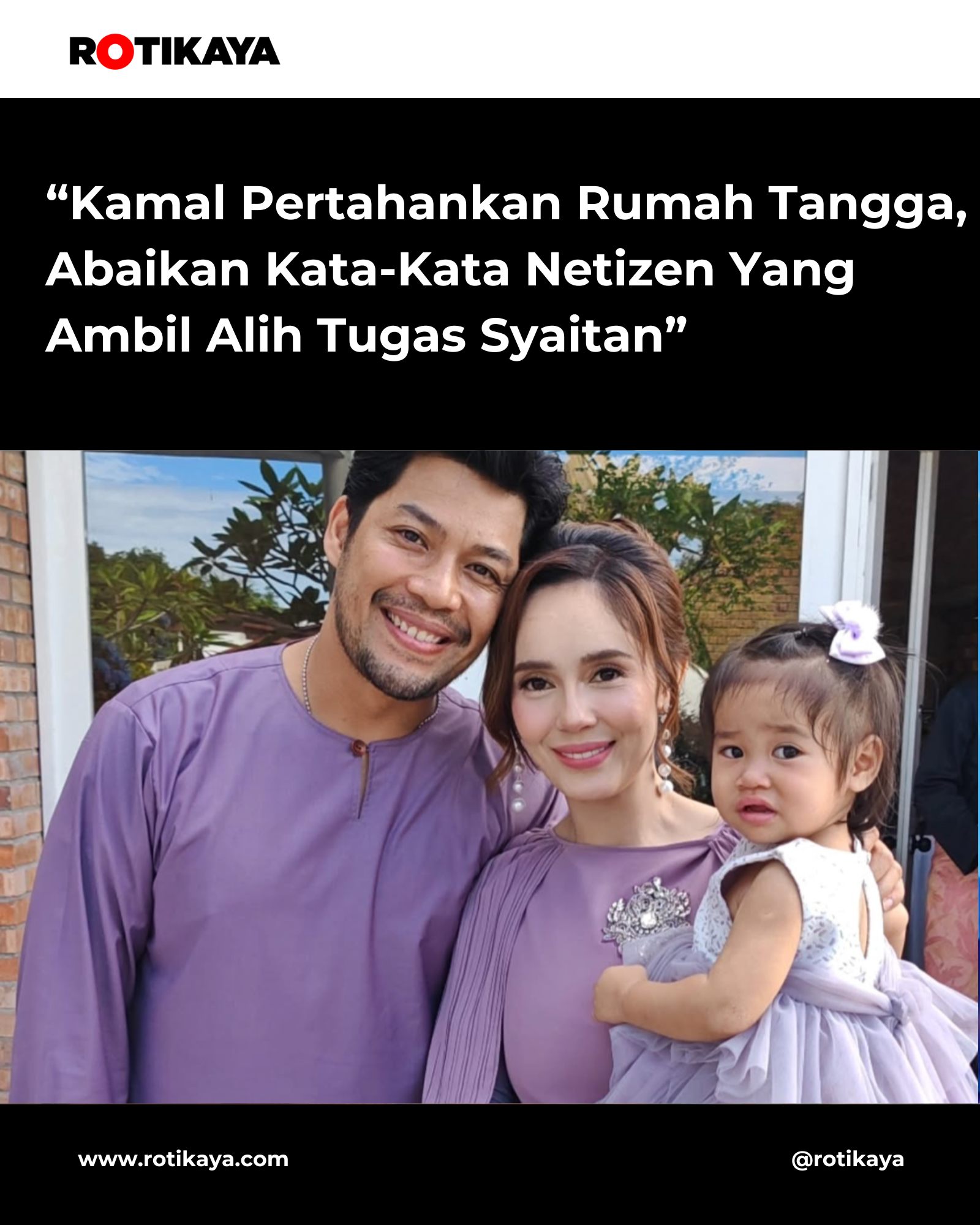 ROTIKAYA - Semoga ada sinar buat rumah tangga pasangan ini | Facebook