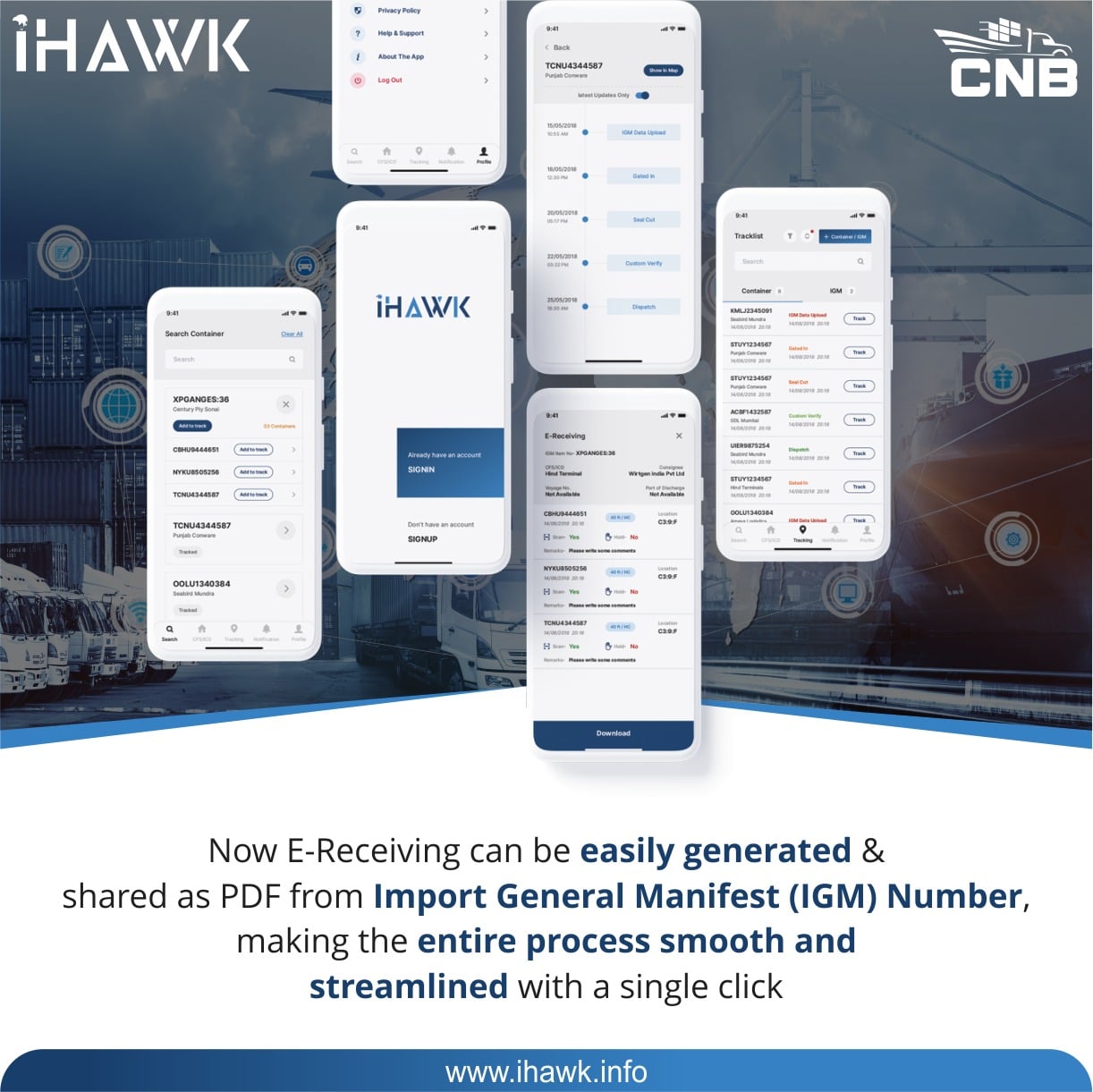 CNB - On one single click, our mobile app #iHawk allows...