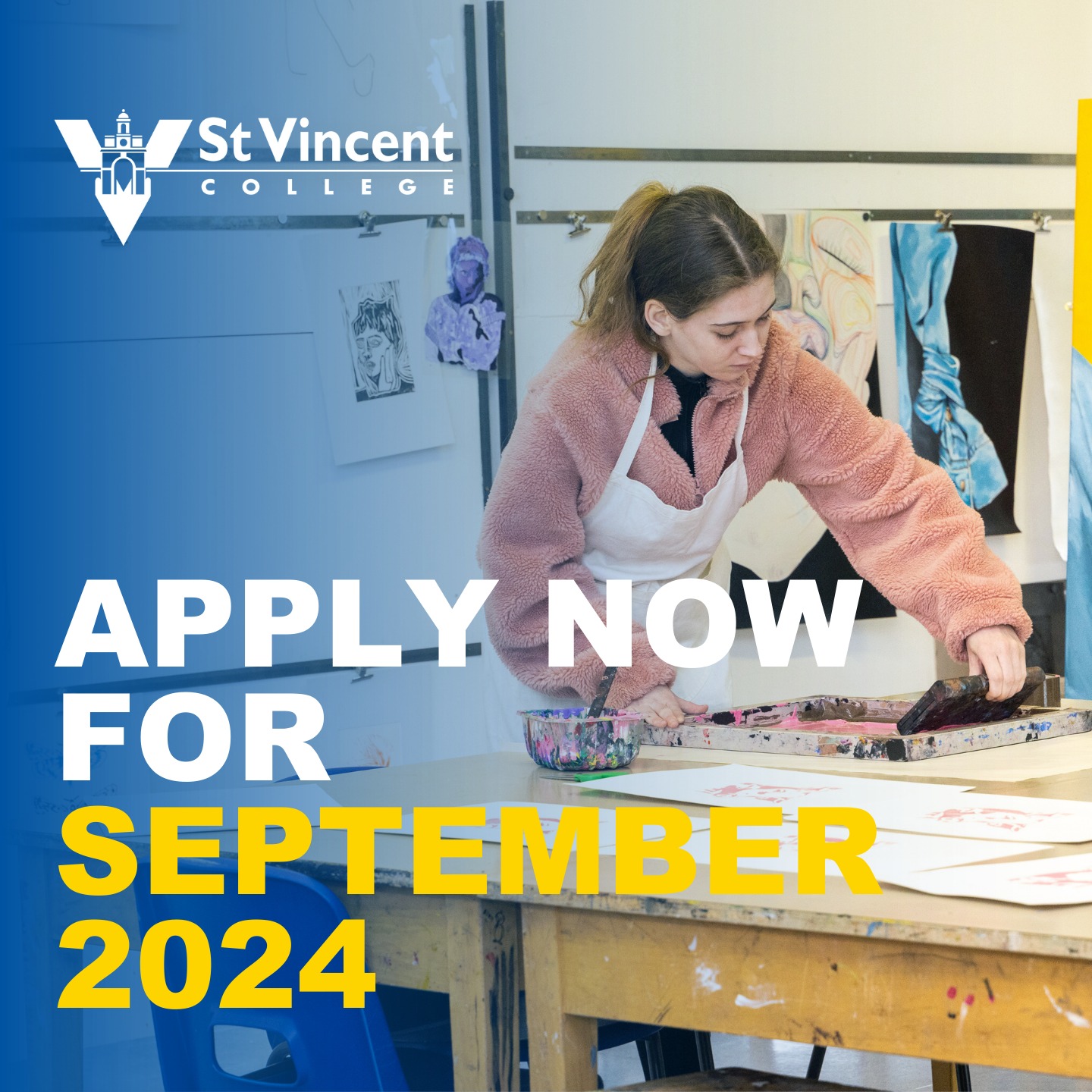 Applications for September 2024 are... - St Vincent College