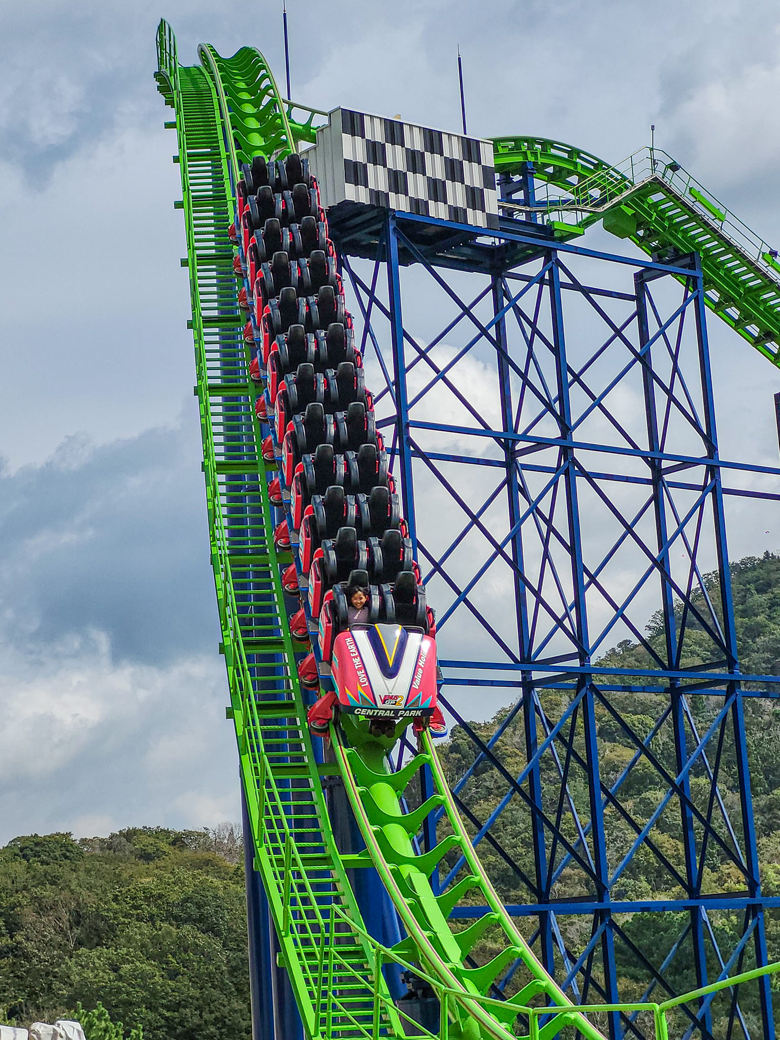 Venus is a space-themed roller coaster that used to be located in