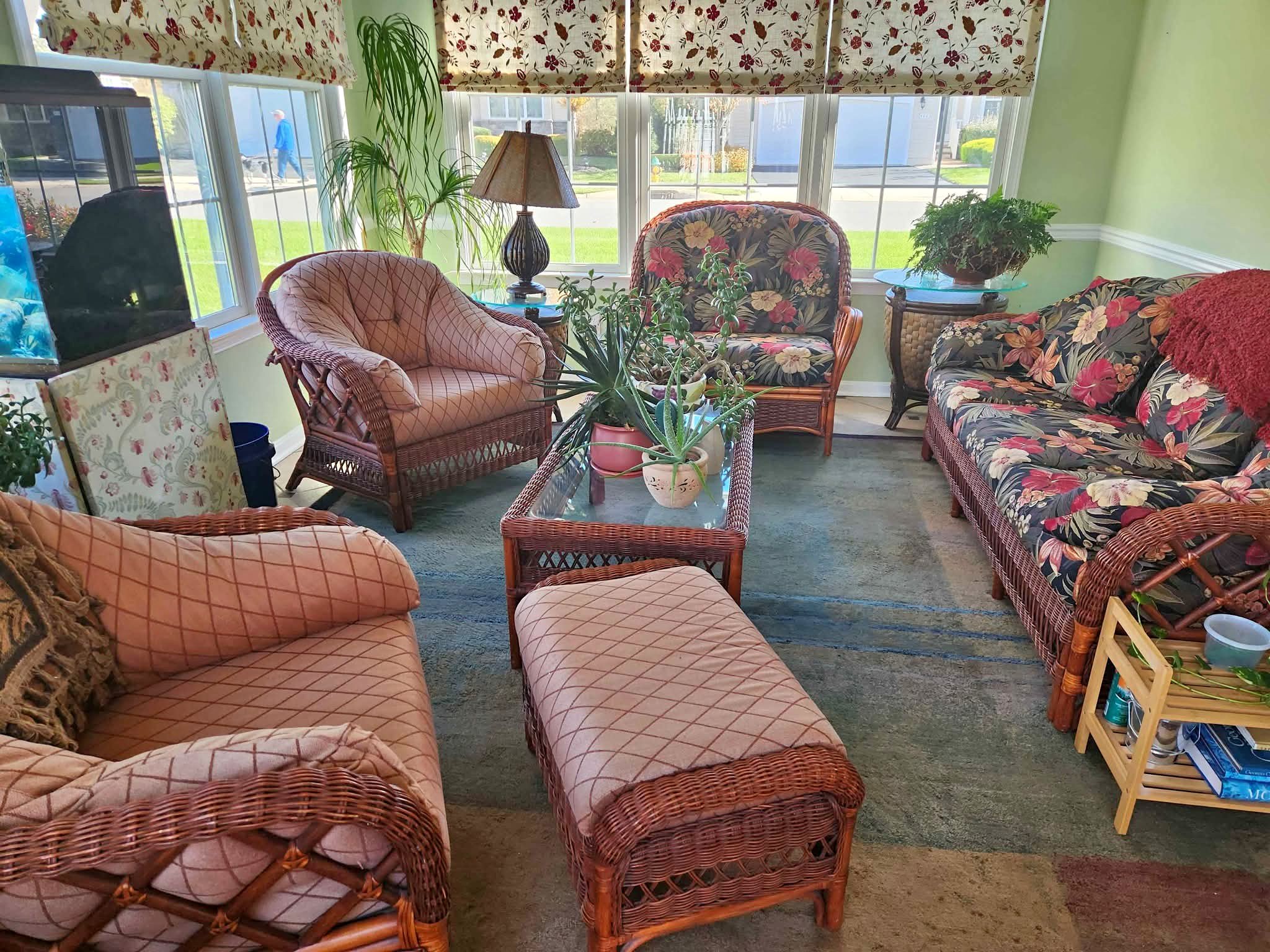 Wicker Sunroom Set - Outdoor Furniture Sets - Smyrna, Delaware