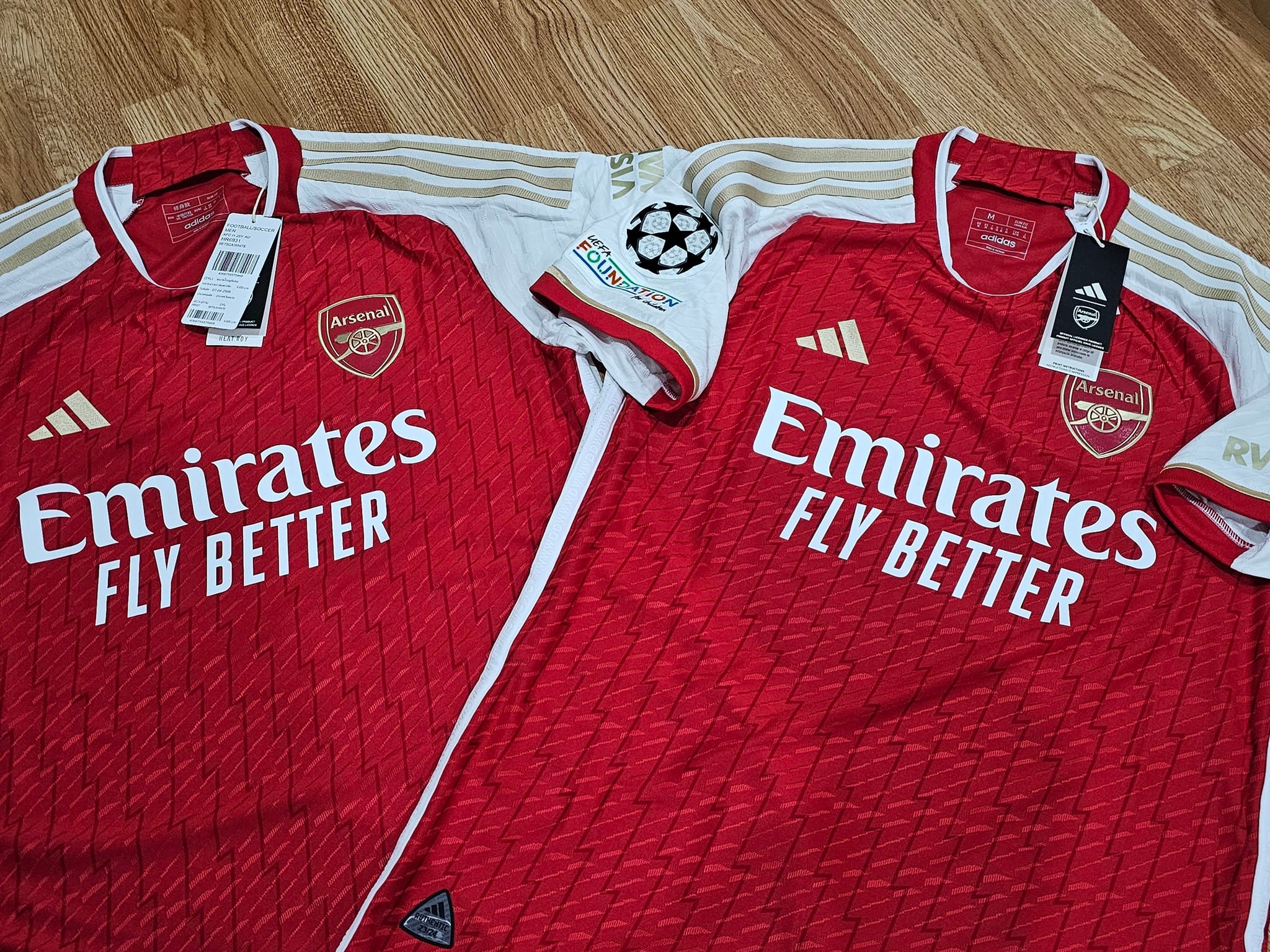 Football - Arsenal 2023-2024 Authentic ver. #WD32 เวอร์ชัน UK และ ...