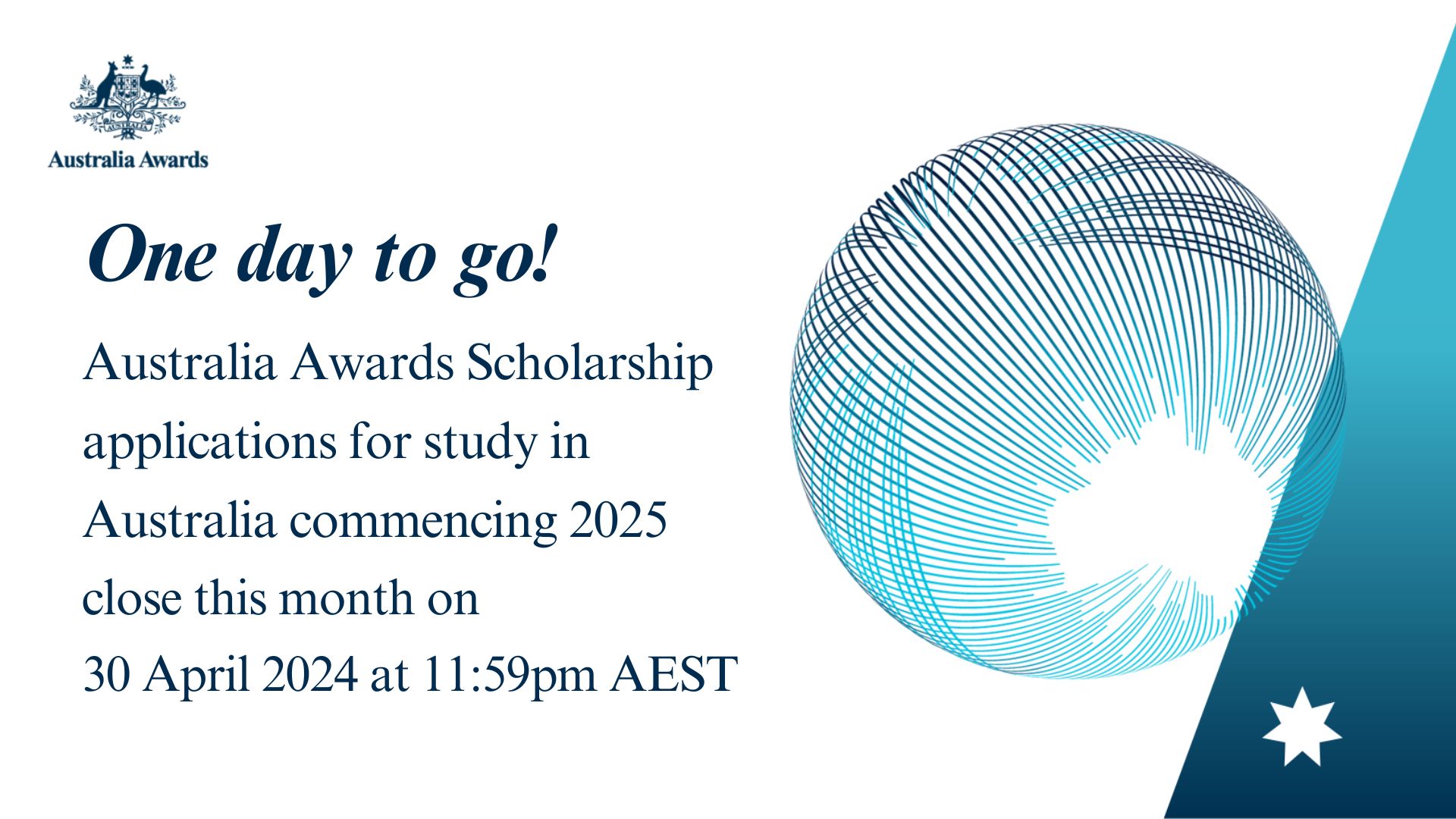 One day left... - Australian High Commission, Solomon Islands