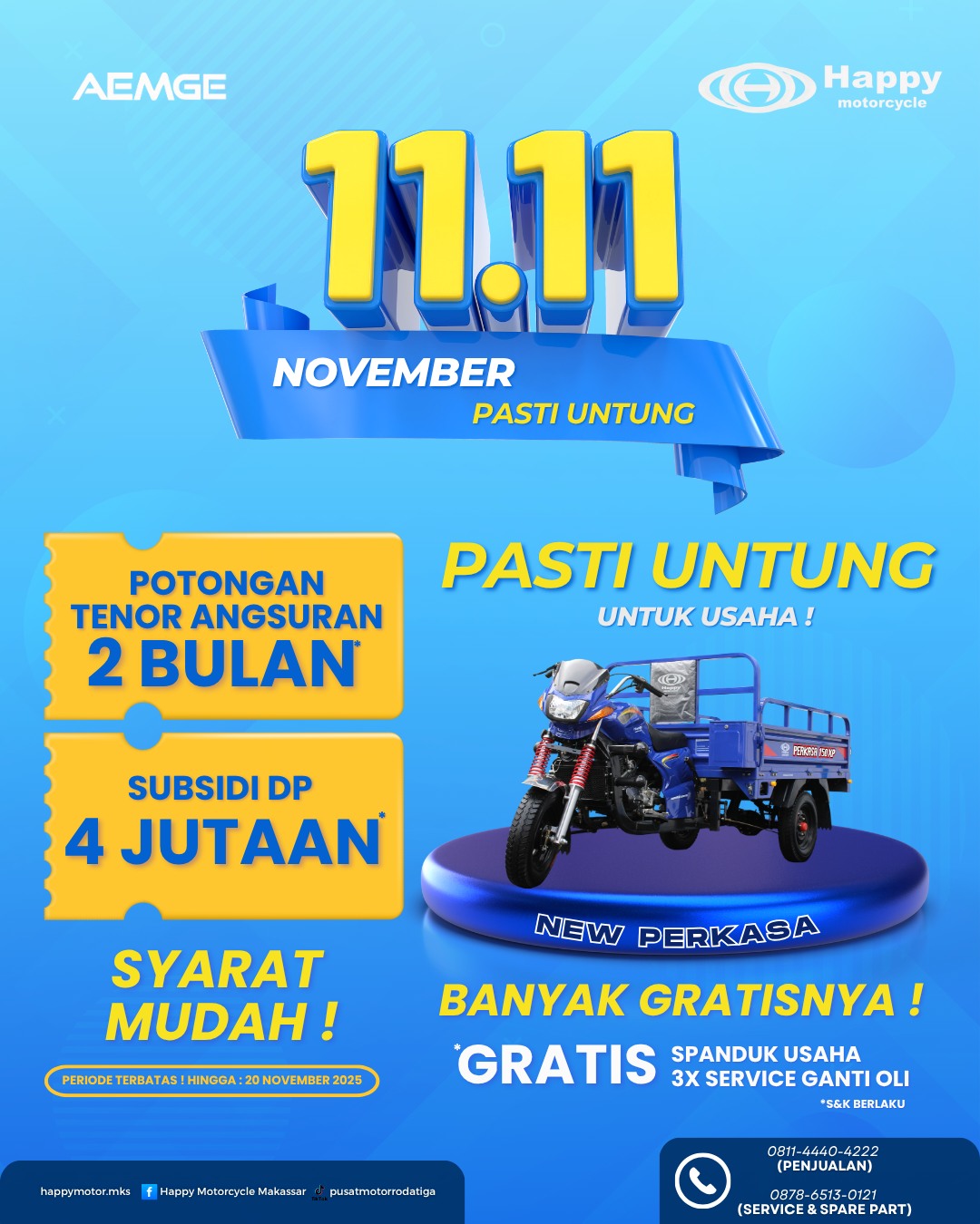Happy Motorcycle Makassar