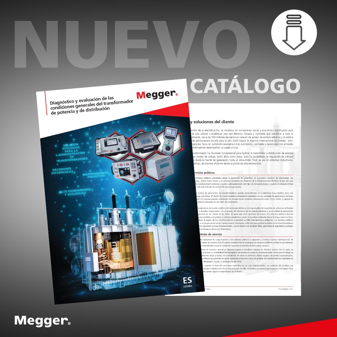 Megger LATAM - 📰Nuevo Catálogo - 