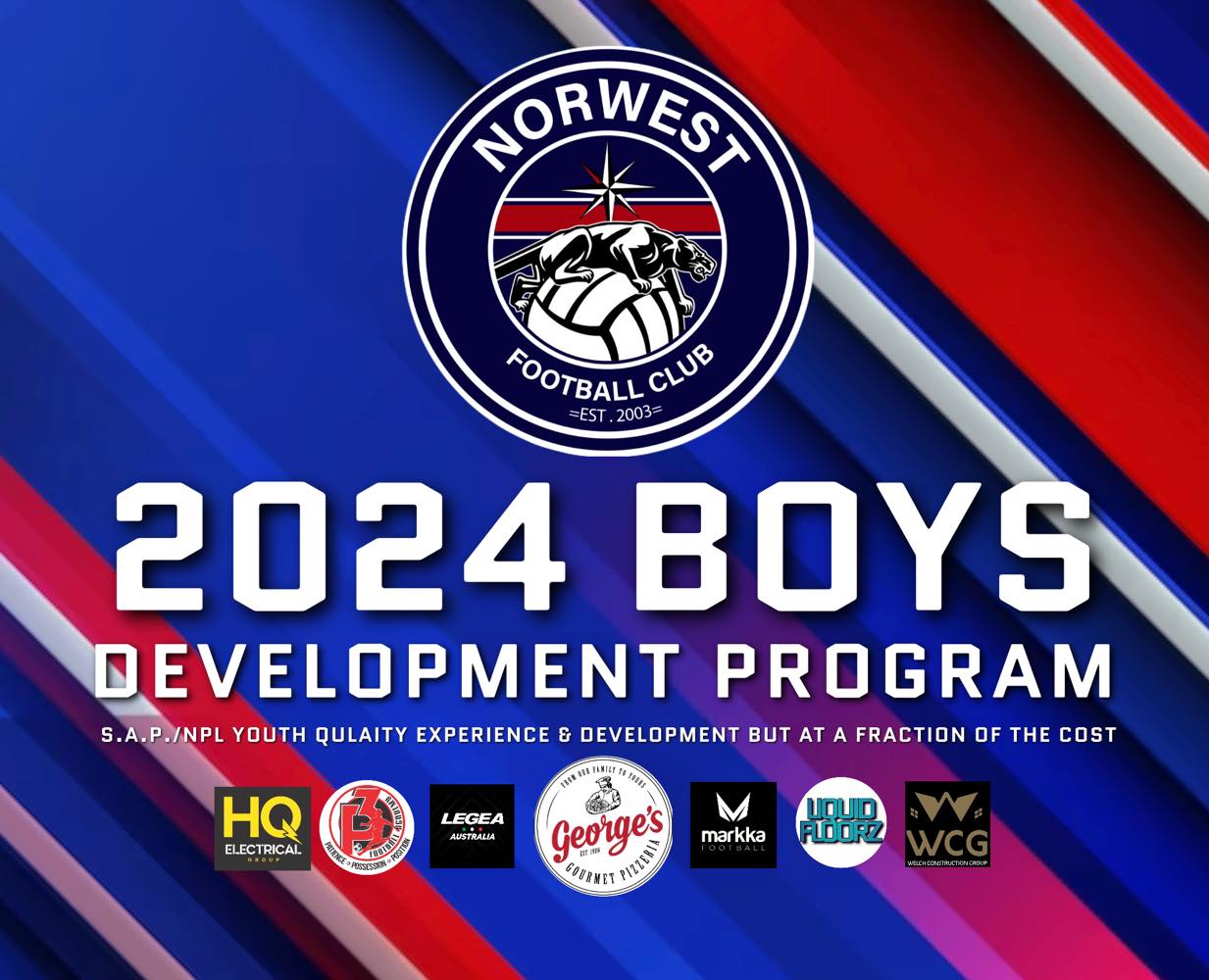 Norwest - EXPRESSIONS OF INTEREST 🤔 BOYS DEVELOPMENT PROGRAM Hit the ...
