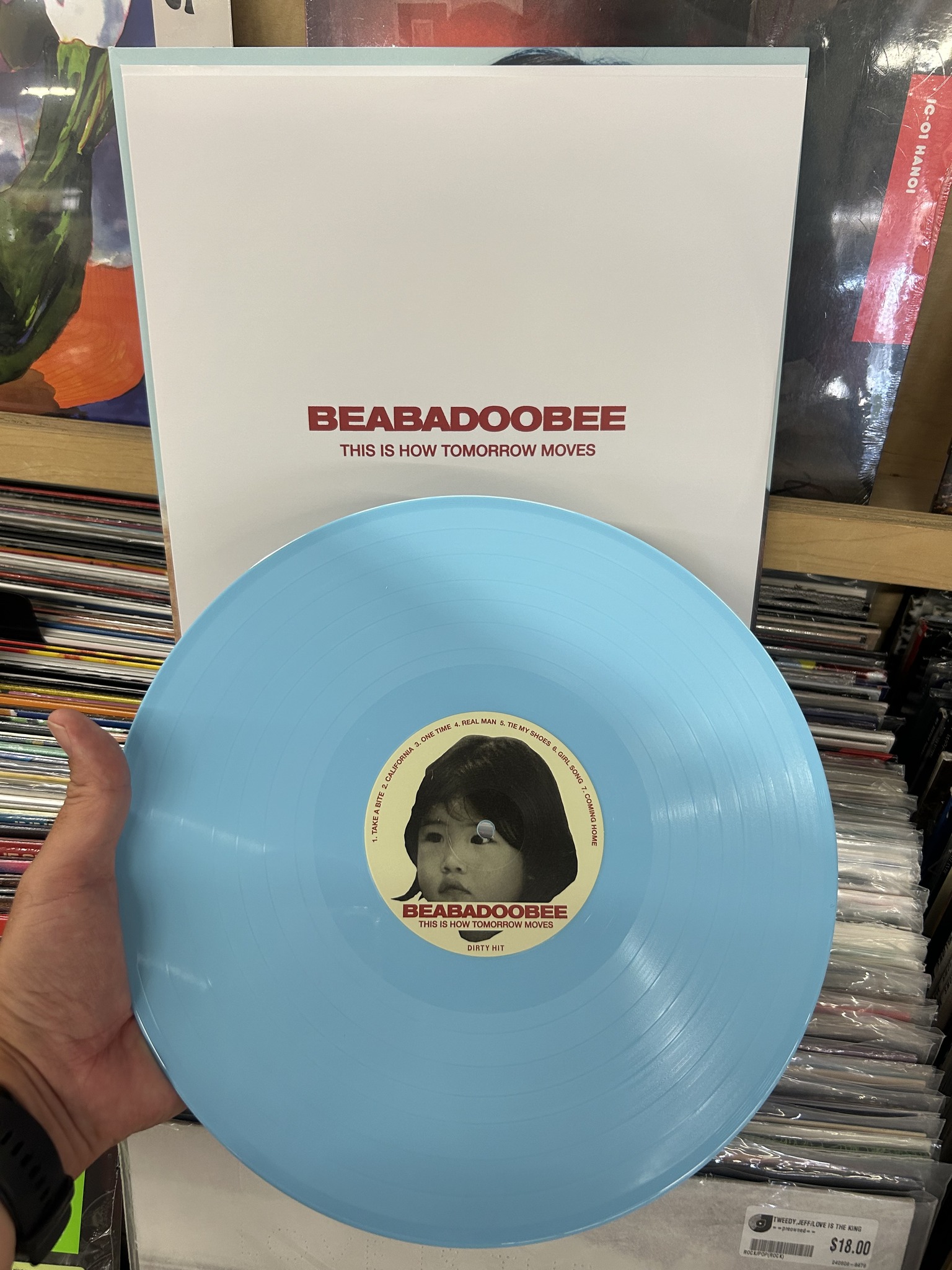 This Is How Tomorrow Moves Sky Blue Indie Exclusive Vinyl with 