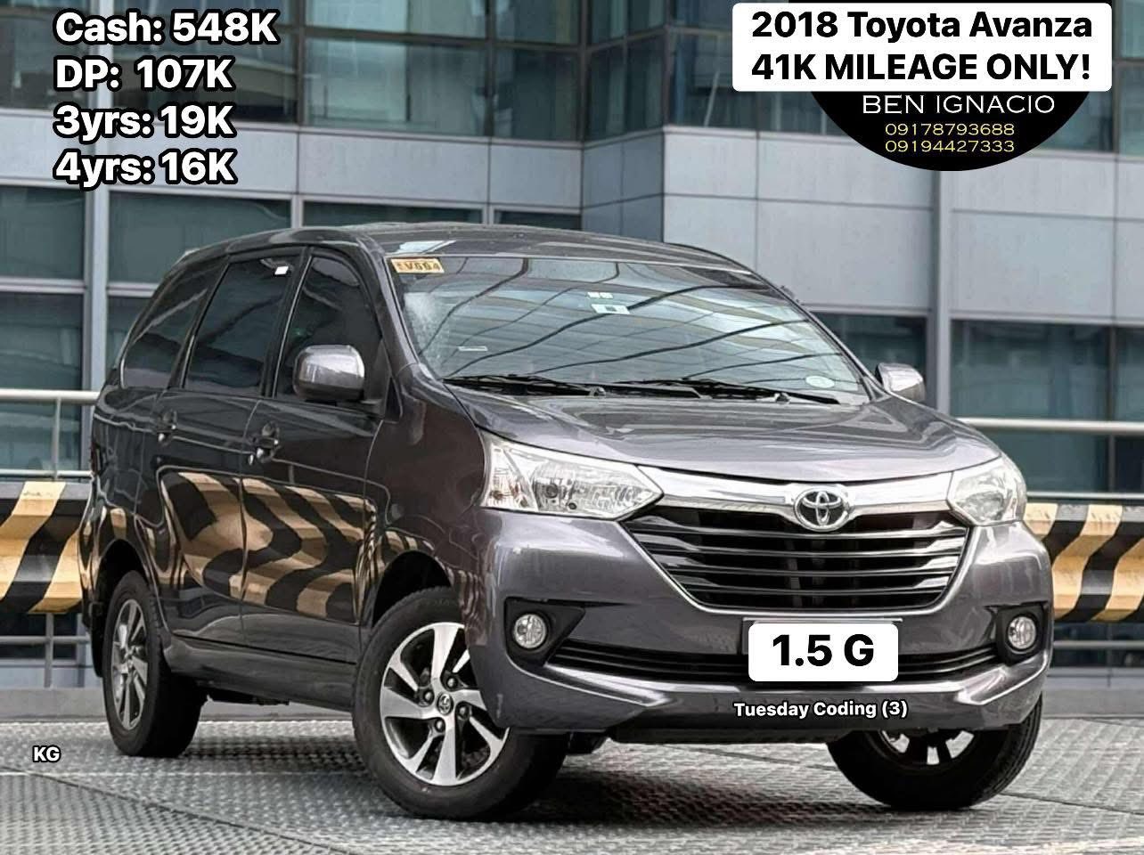 AFFORDABLE 2nd Hand Cars Philippines | 2018 Toyota Avanza G | Facebook