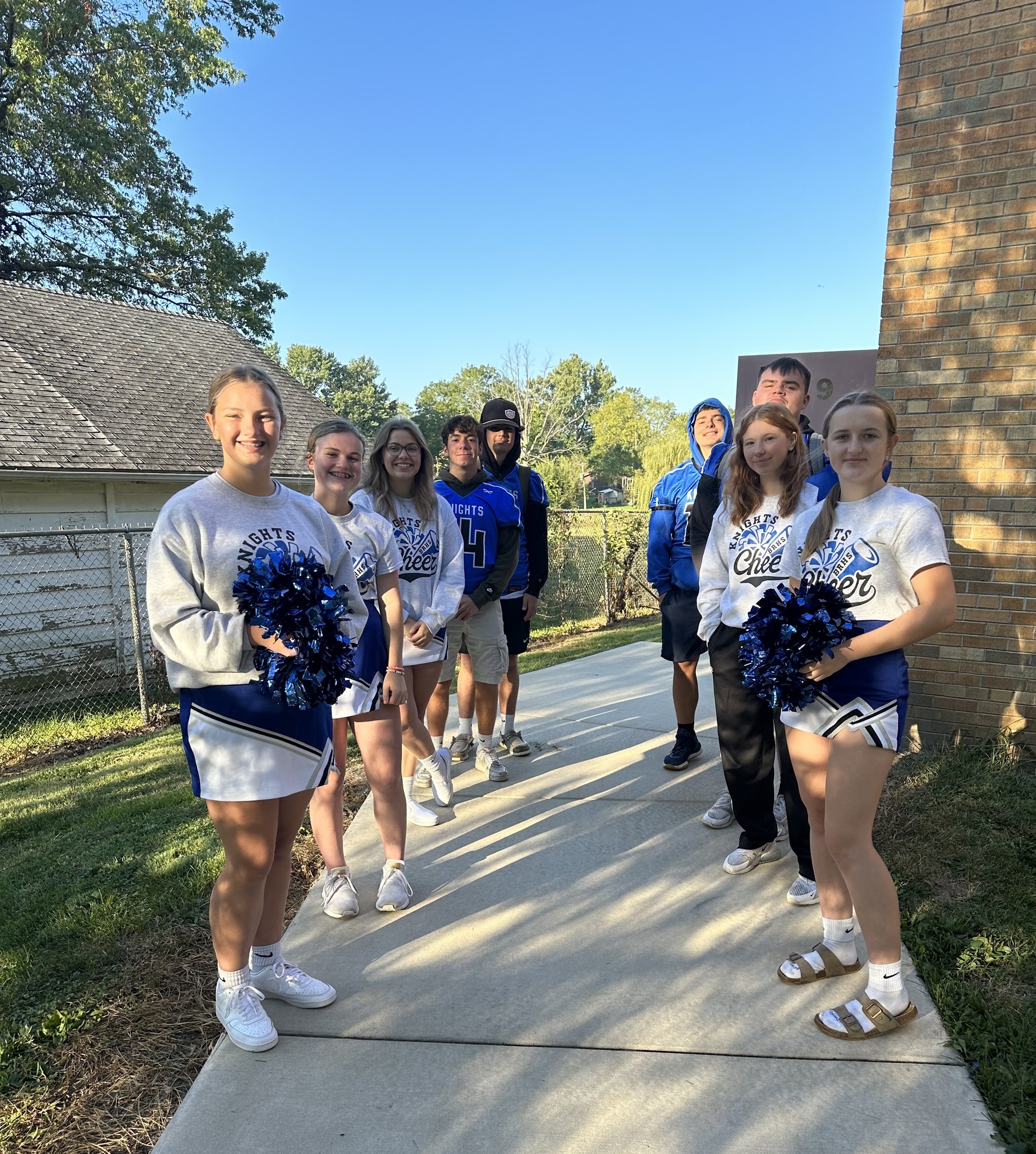 BRHS football players and... - Blue Ridge CUSD #18