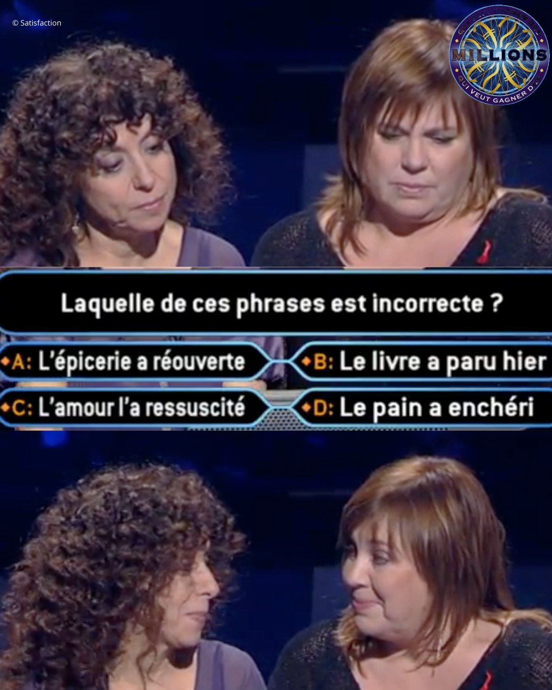 💰 Une question à 12 000 €... - Qui Veut Gagner Des Millions ? | Facebook