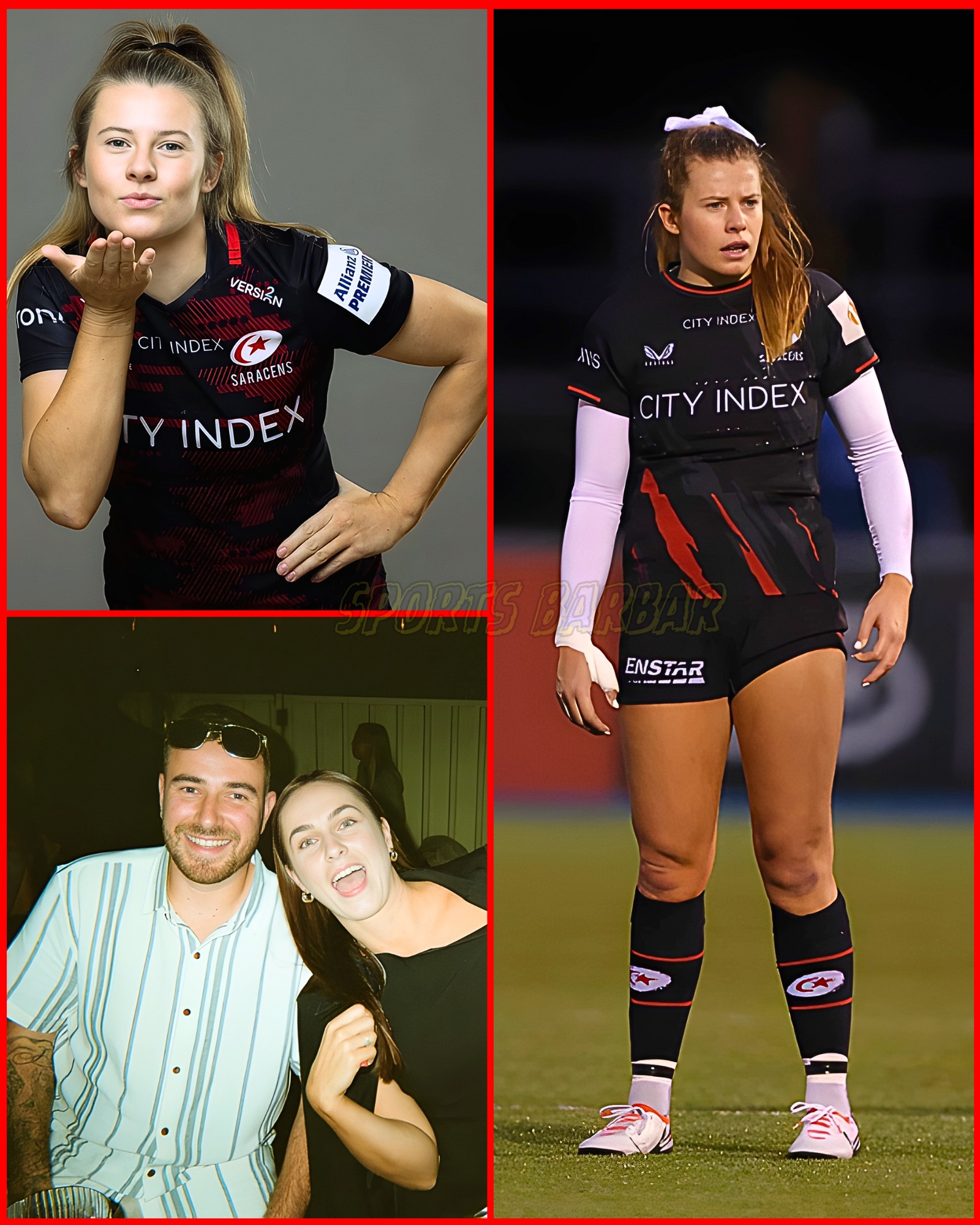 Sports - Zoe Harrison never really chose rugby — it