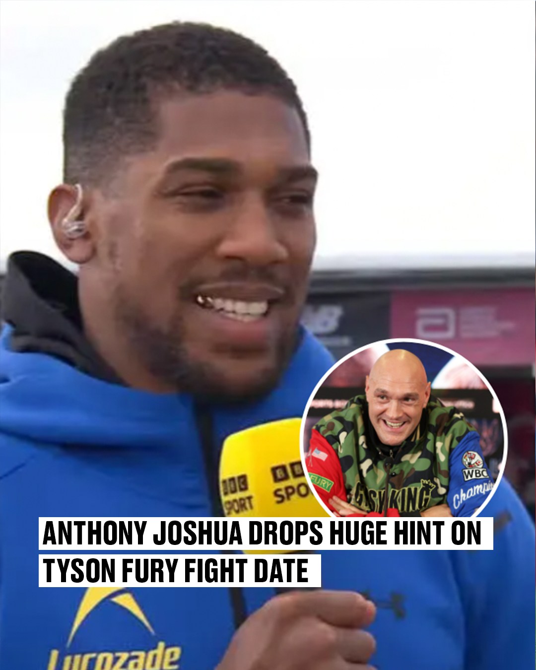 SPORTbible - 🚨 IT'S HAPPENING 🚨 AJ has confirmed both...