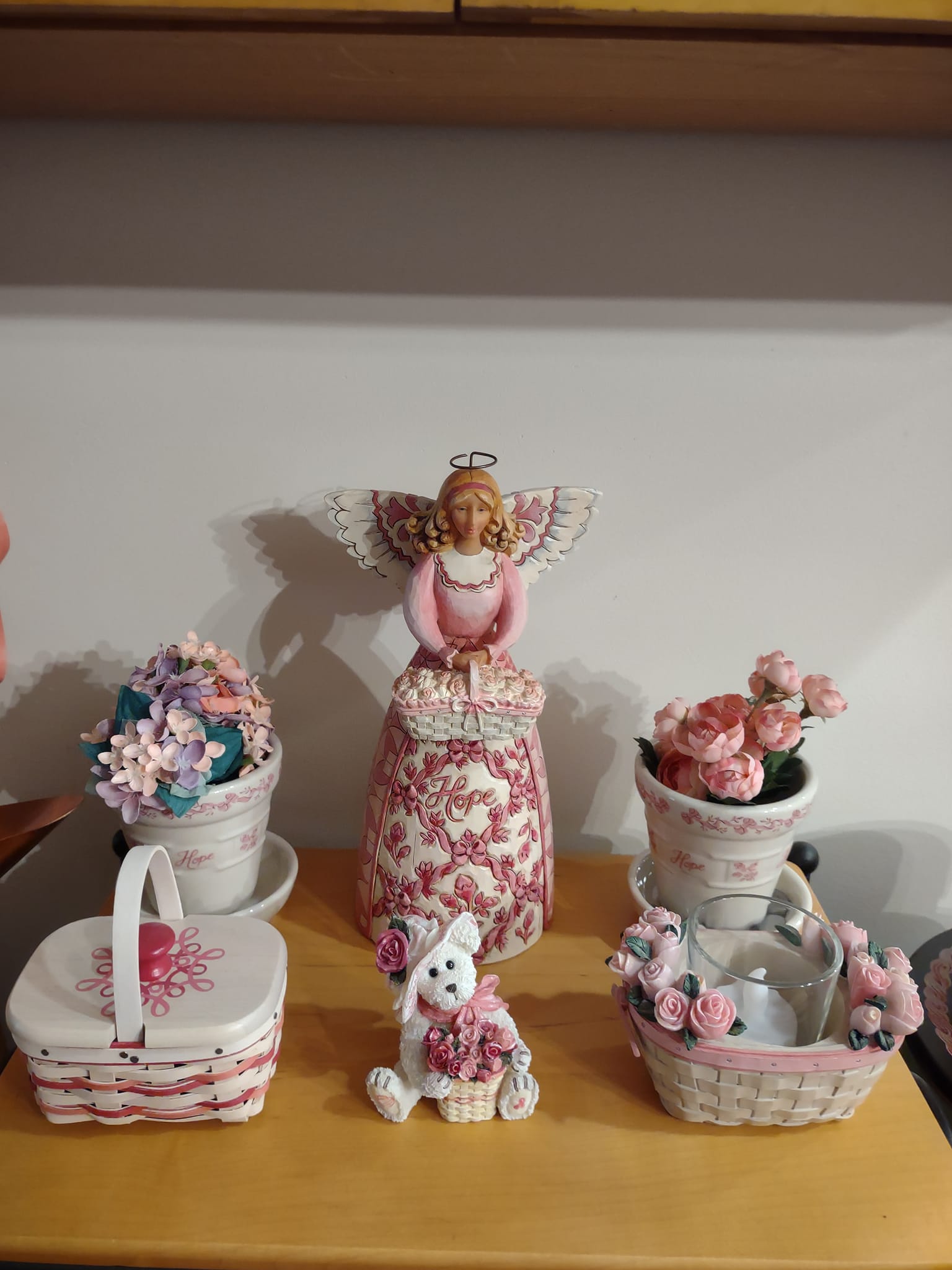 Jim Shore Angel of Hope Longaberger exclusive