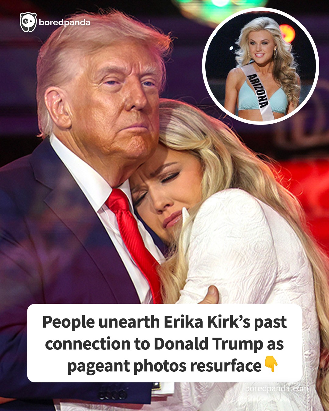 Gorgeous - People unearth Erika Kirk’s past connection to Donald Trump ...