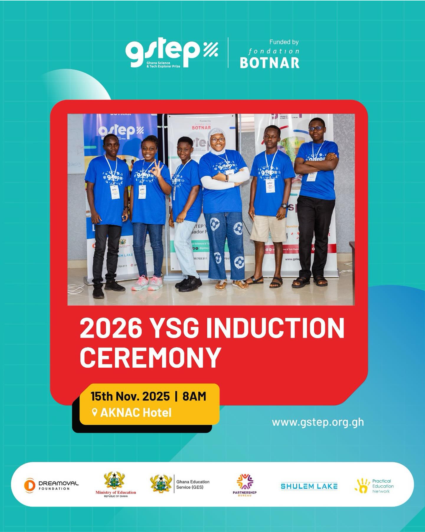 Ghana - 2026 YSG Induction We are excited to welcome our 2026 YSG ...