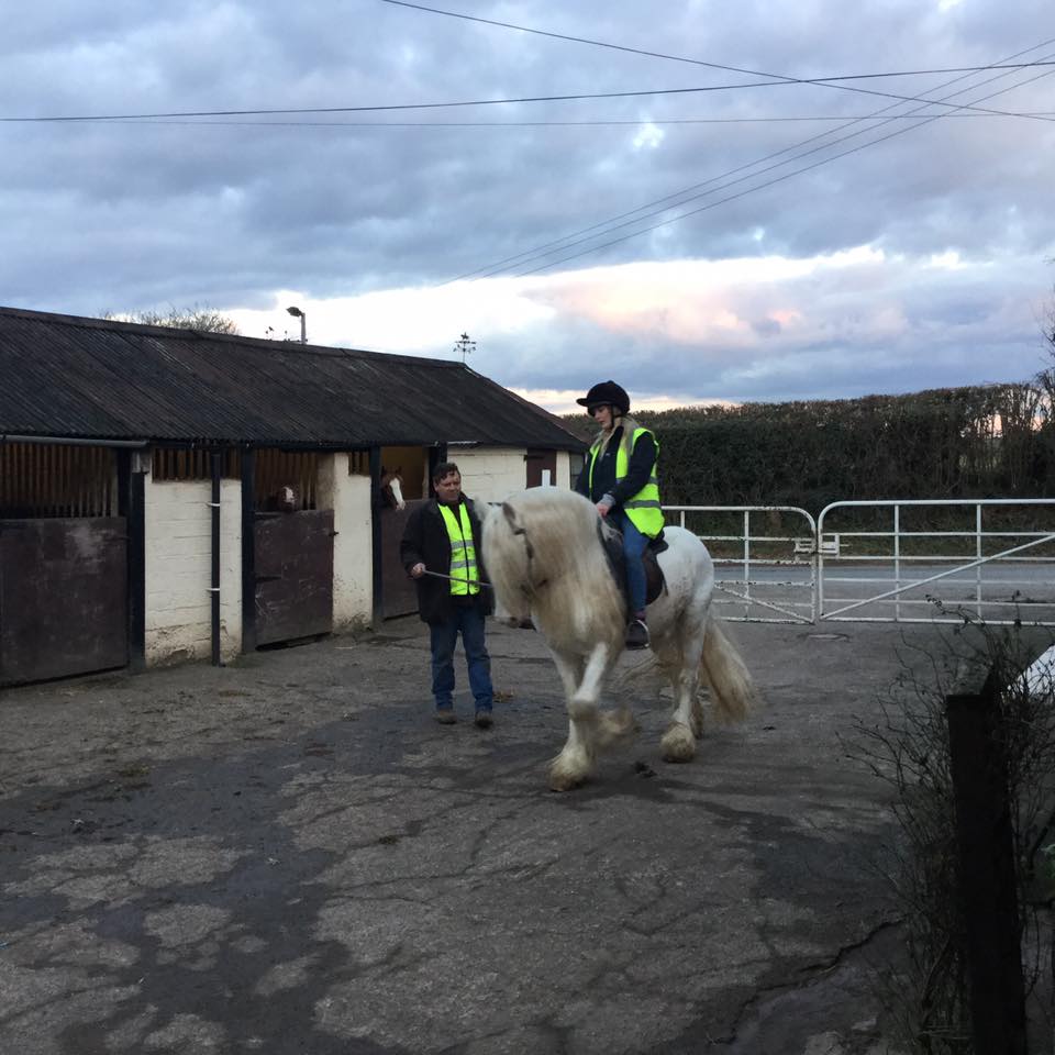 KC - Well today junior has become a gelding bless him he was a very ...