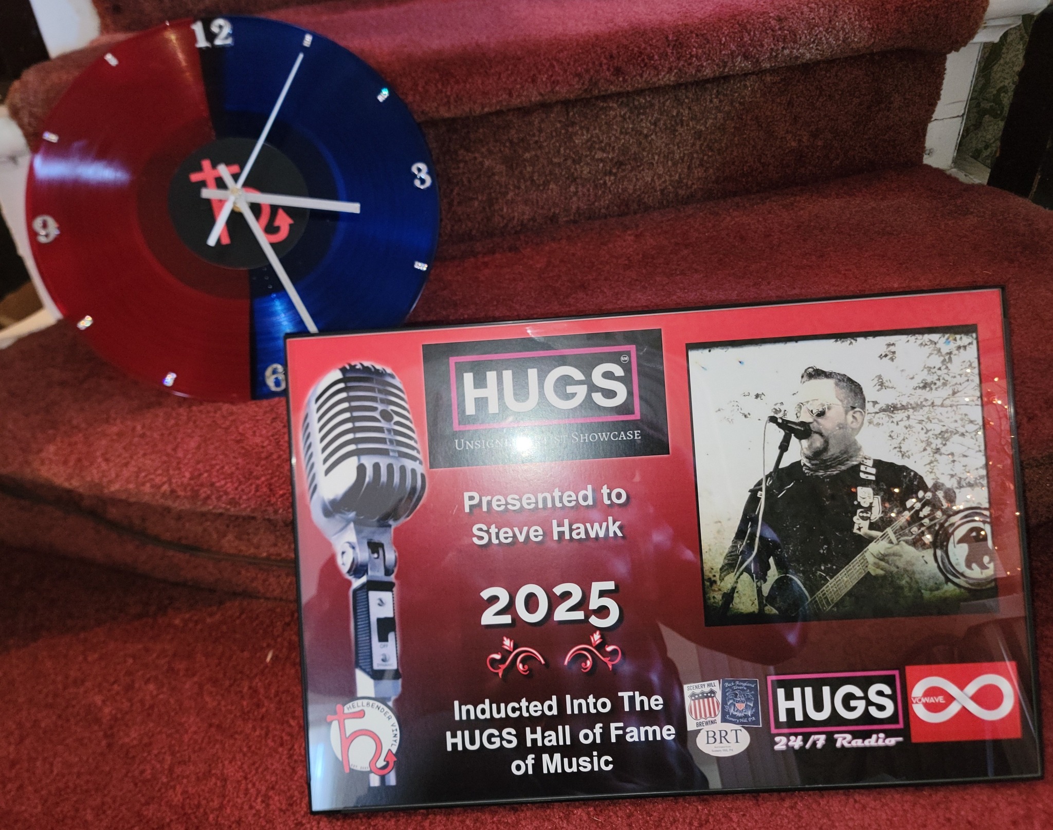 Steve - I am HONORED to be in the 2nd Class of the Hugs At Wrgg Hall of ...